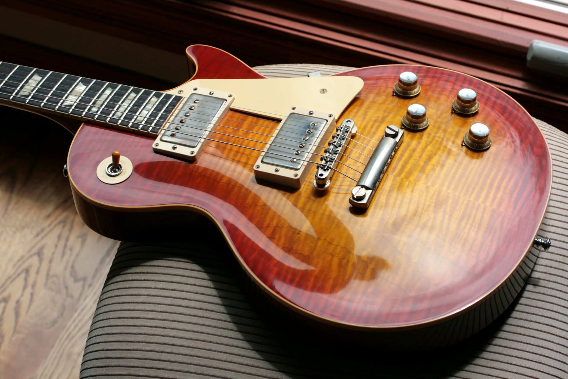 2019 Gibson 1960 Les Paul Historic '60 Reissue R0 Custom Shop Washed Cherry Sunburst