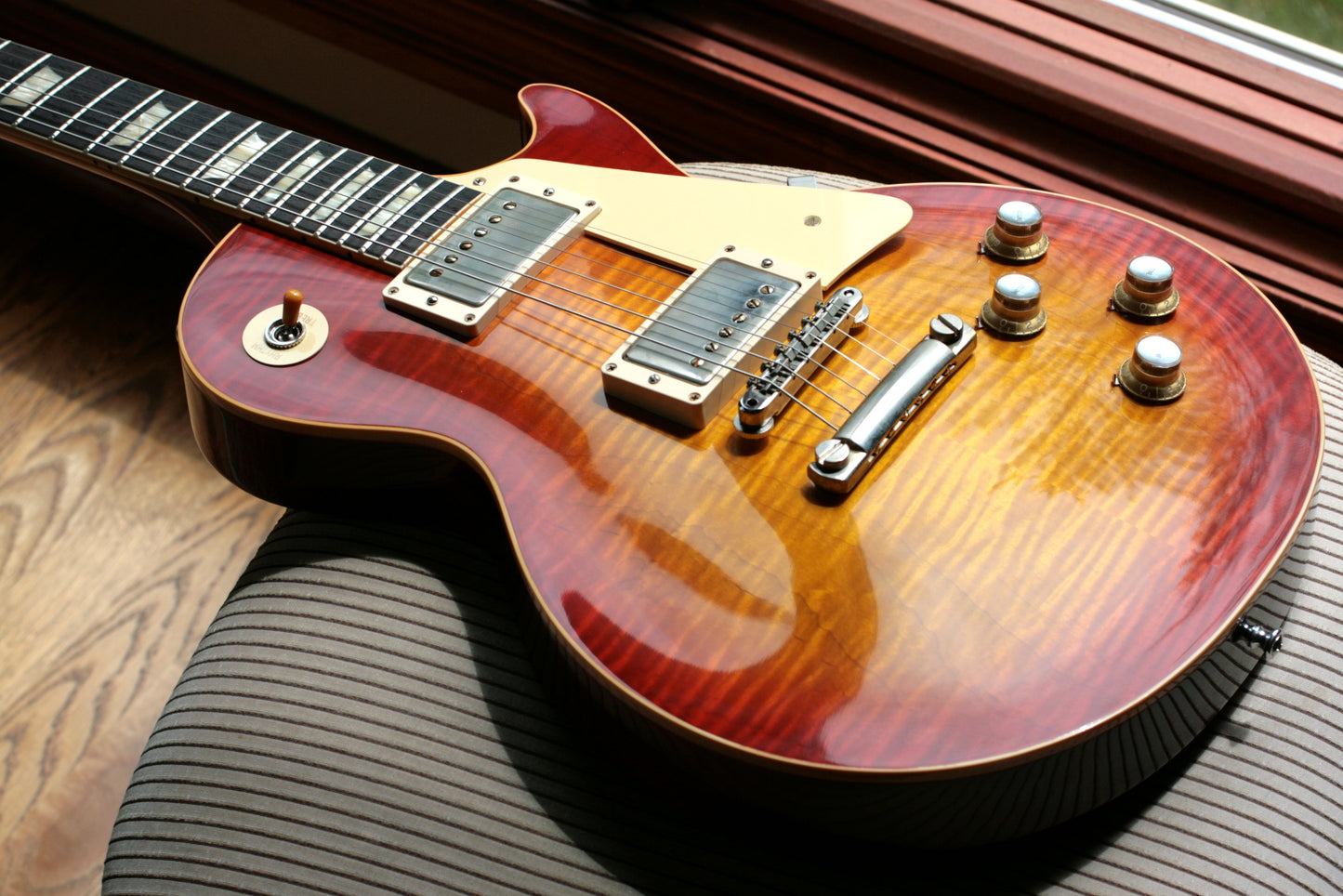 2019 Gibson 1960 Les Paul Historic '60 Reissue R0 Custom Shop Washed Cherry Sunburst