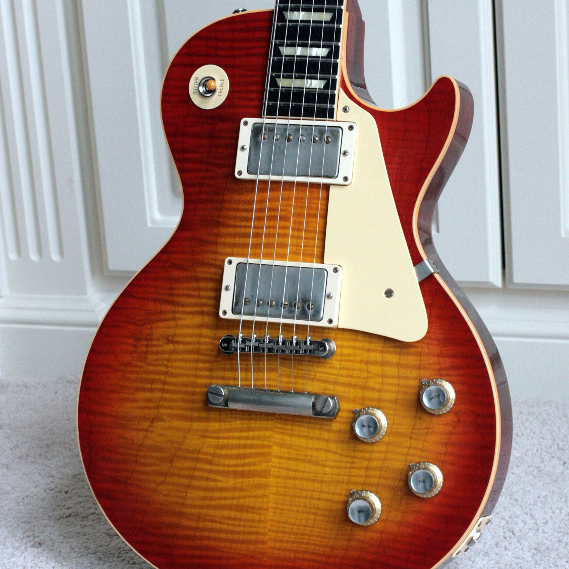 2019 Gibson 1960 Les Paul Historic '60 Reissue R0 Custom Shop Washed Cherry Sunburst