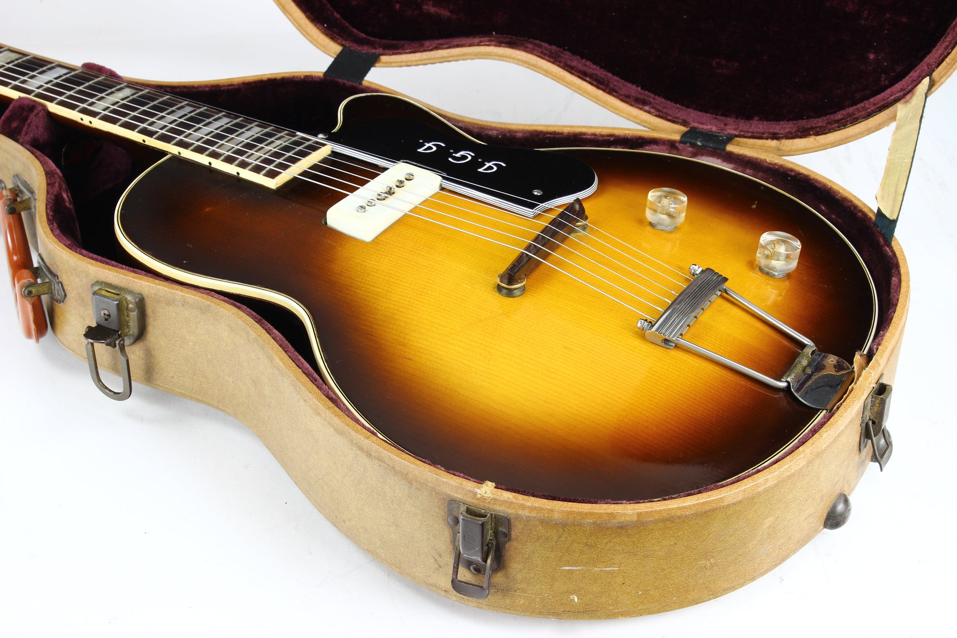 EXTREMELY RARE! 1956 Guild M-75 Aristocrat Custom Order ONE Single Franz Pickup - 1950's Les Paul Competitor!