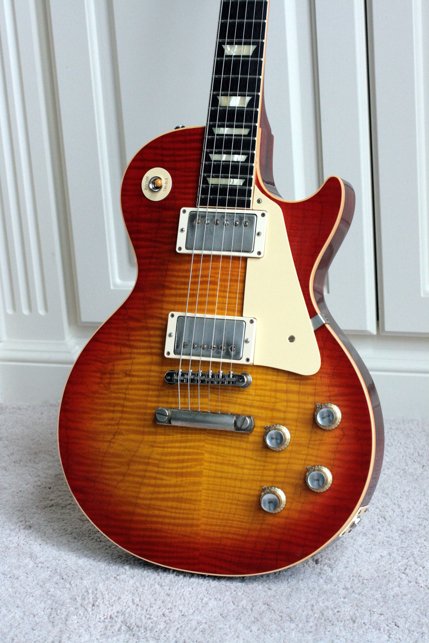 2019 Gibson 1960 Les Paul Historic '60 Reissue R0 Custom Shop Washed Cherry Sunburst