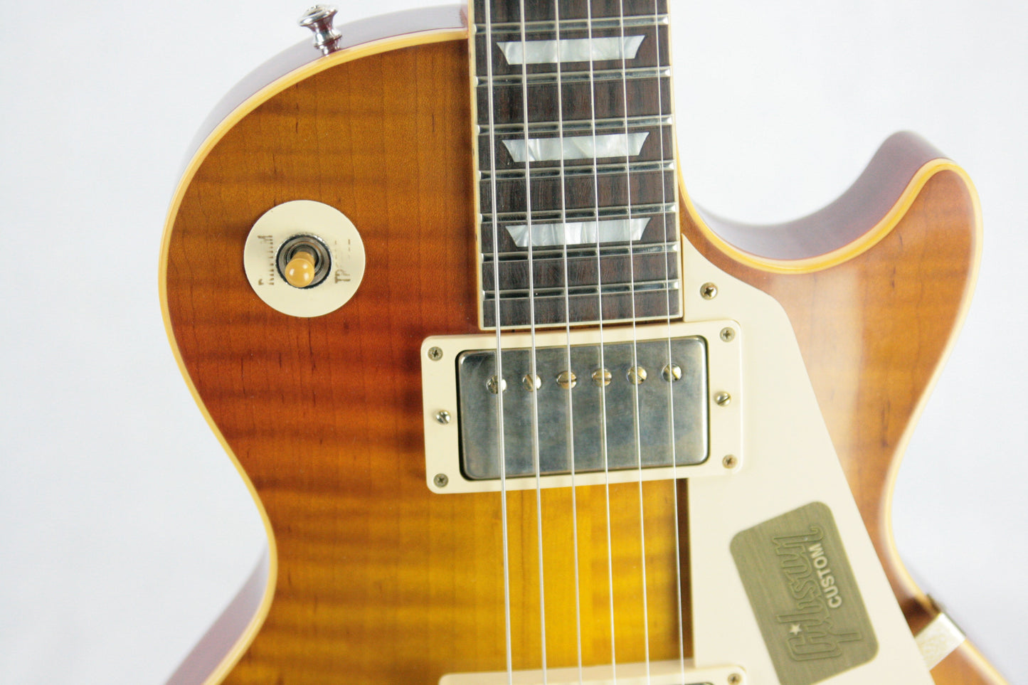 FLAMETOP 1958 Gibson Mark Knopfler VOS Les Paul Custom Shop Historic 58 R8 Lightweight! THE BEST!