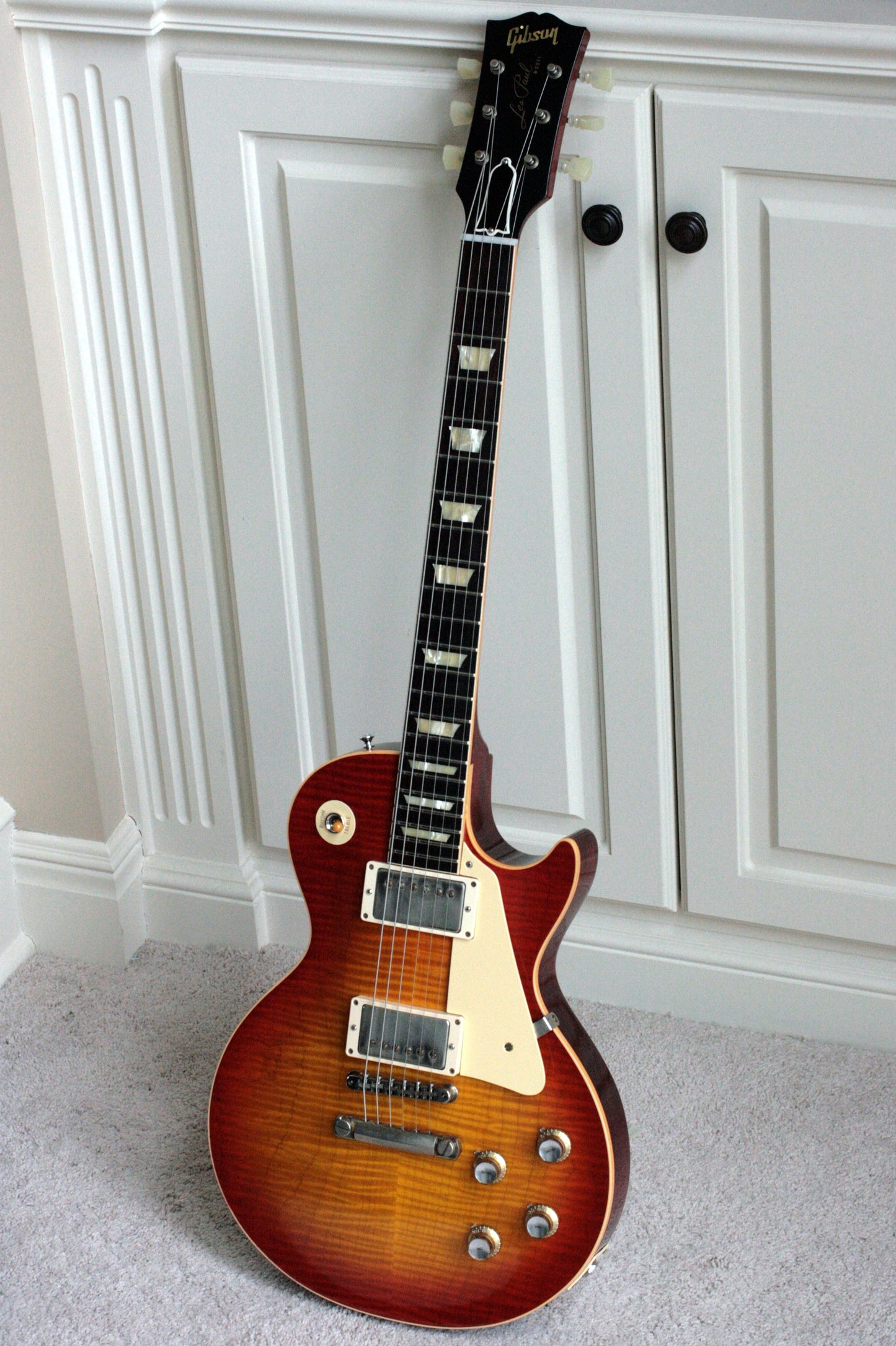 2019 Gibson 1960 Les Paul Historic '60 Reissue R0 Custom Shop Washed Cherry Sunburst