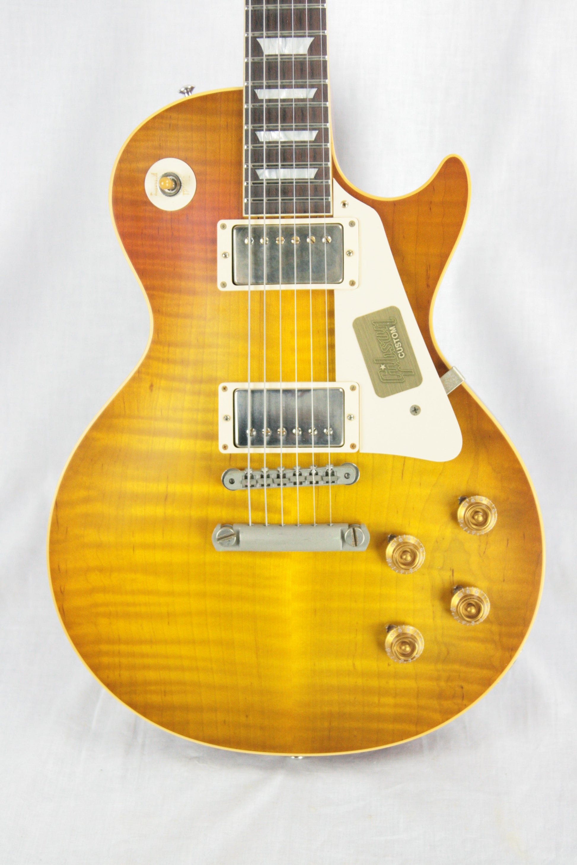 FLAMETOP 1958 Gibson Mark Knopfler VOS Les Paul Custom Shop Historic 58 R8 Lightweight! THE BEST!