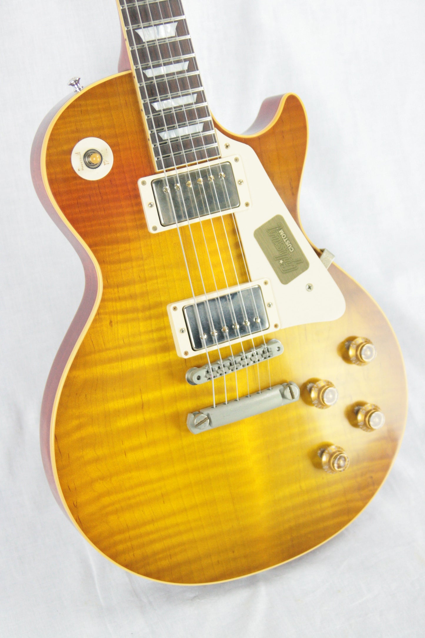 FLAMETOP 1958 Gibson Mark Knopfler VOS Les Paul Custom Shop Historic 58 R8 Lightweight! THE BEST!
