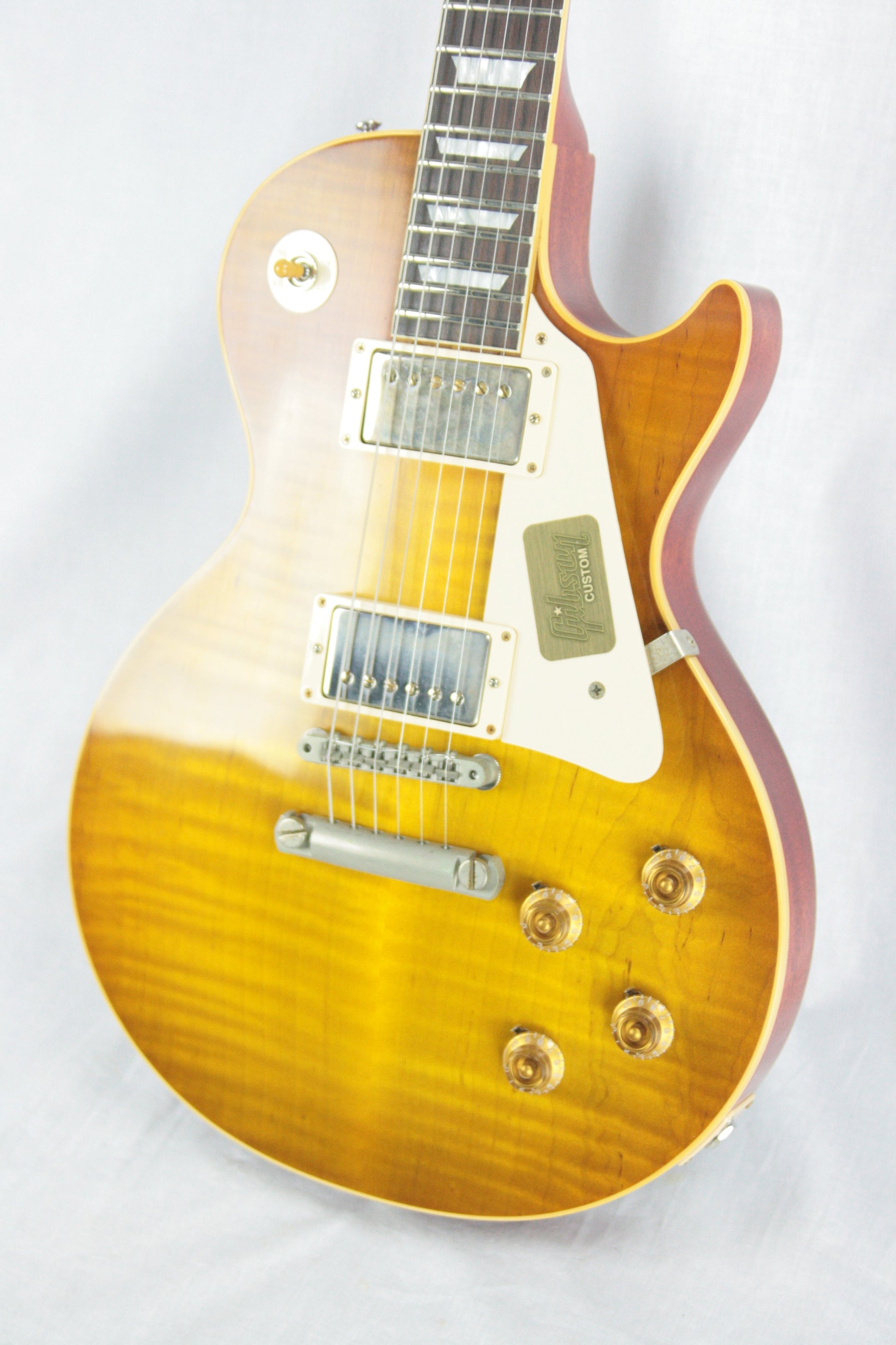 FLAMETOP 1958 Gibson Mark Knopfler VOS Les Paul Custom Shop Historic 58 R8 Lightweight! THE BEST!