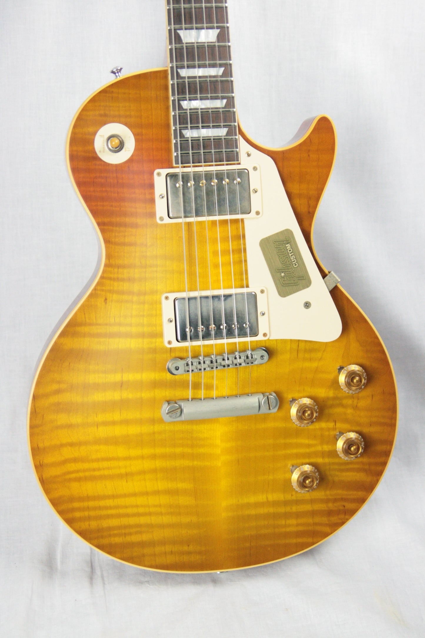 FLAMETOP 1958 Gibson Mark Knopfler VOS Les Paul Custom Shop Historic 58 R8 Lightweight! THE BEST!