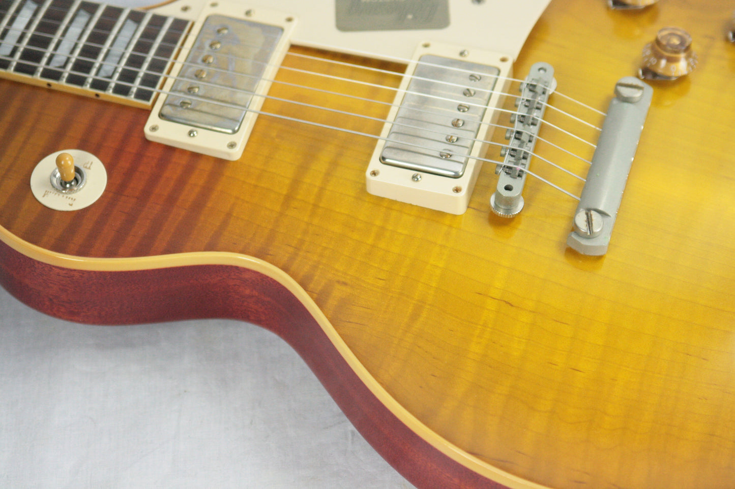 FLAMETOP 1958 Gibson Mark Knopfler VOS Les Paul Custom Shop Historic 58 R8 Lightweight! THE BEST!