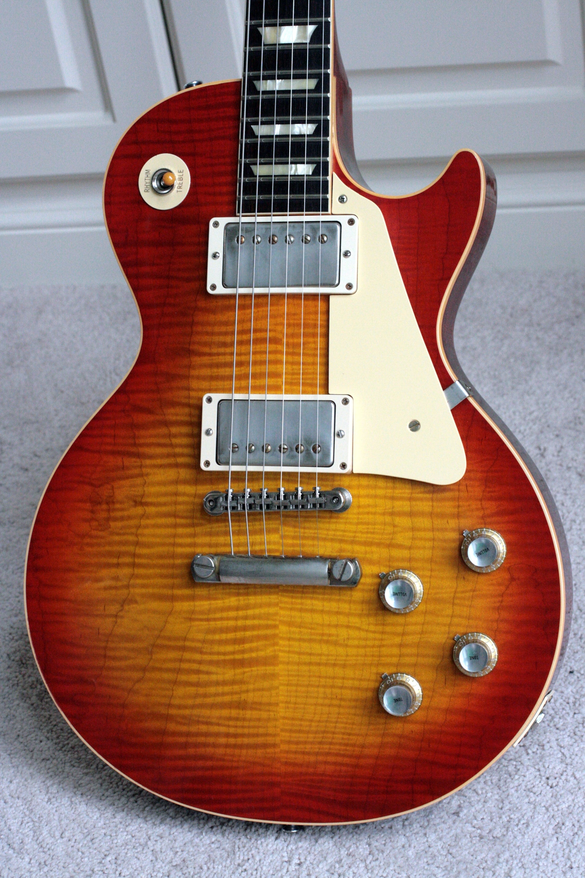 2019 Gibson 1960 Les Paul Historic '60 Reissue R0 Custom Shop Washed Cherry Sunburst