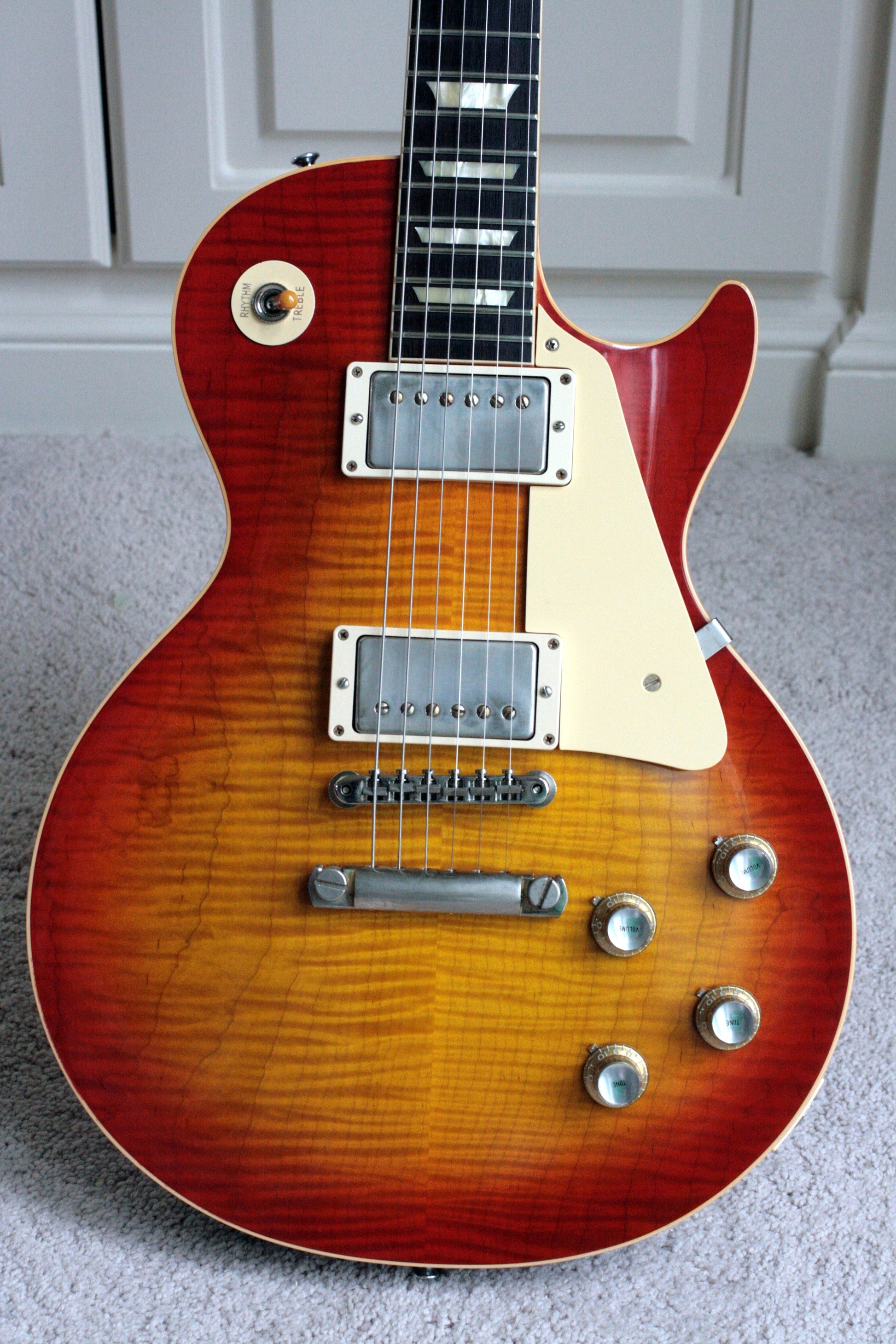 2019 Gibson 1960 Les Paul Historic '60 Reissue R0 Custom Shop Washed Cherry Sunburst