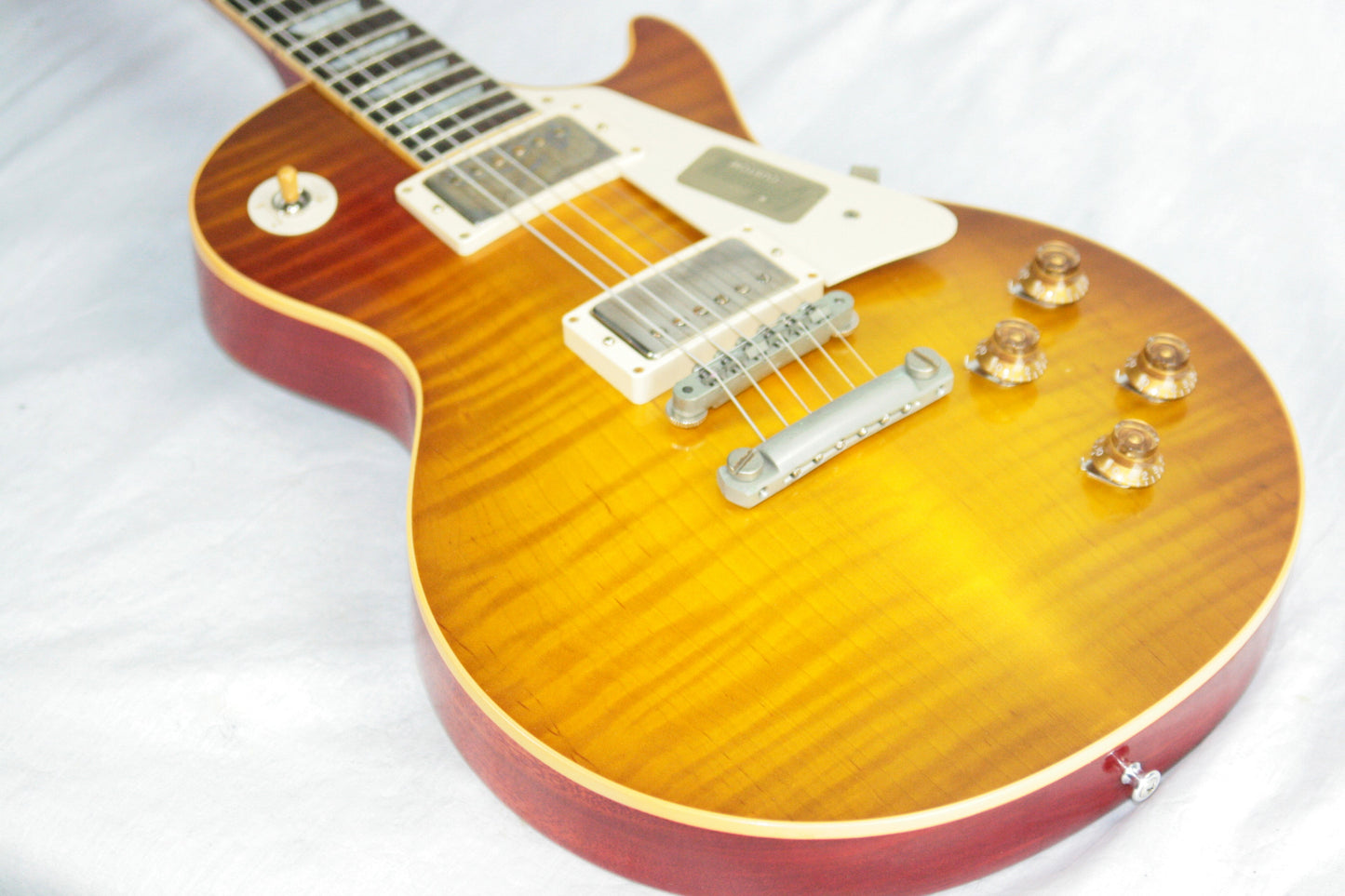 FLAMETOP 1958 Gibson Mark Knopfler VOS Les Paul Custom Shop Historic 58 R8 Lightweight! THE BEST!