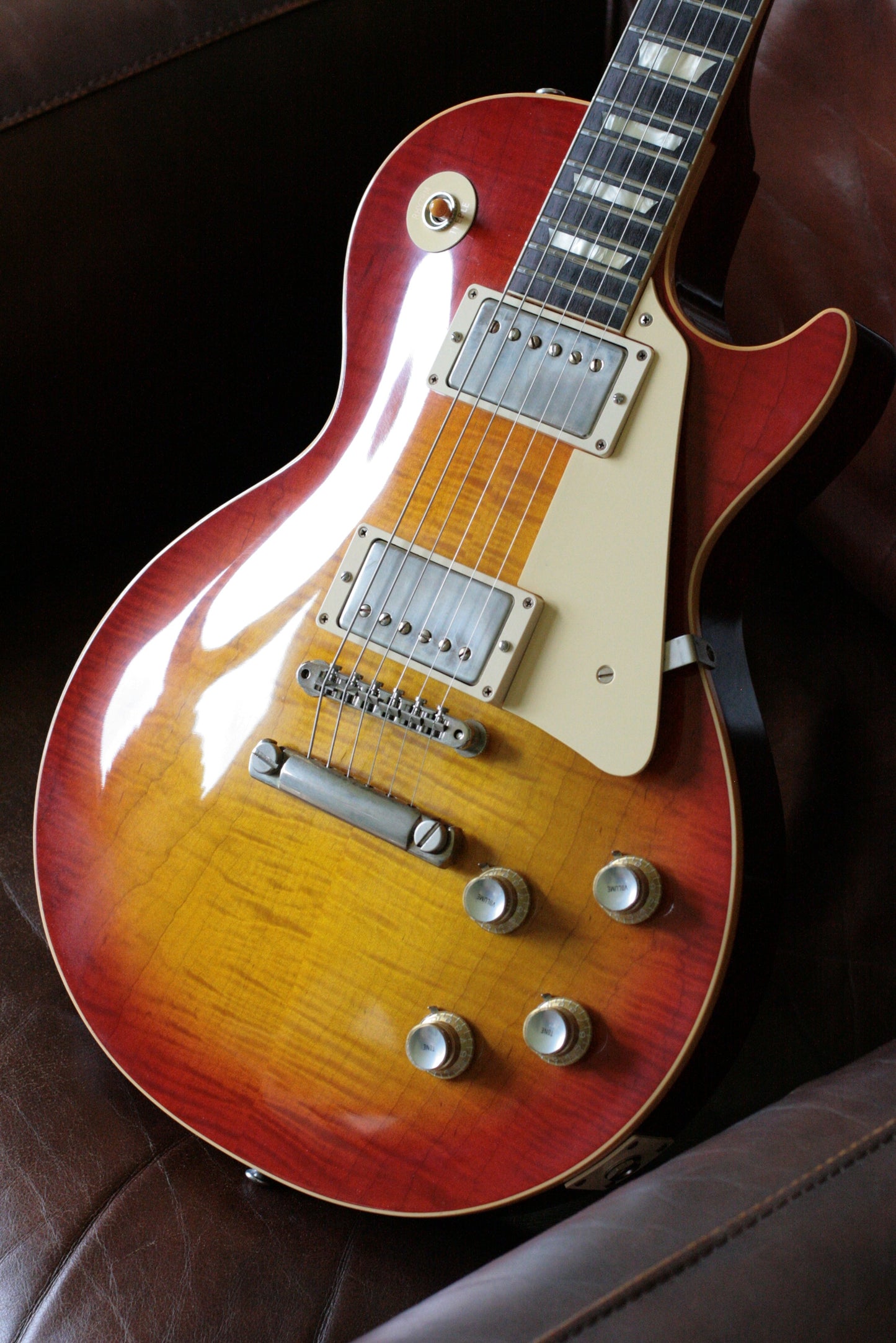 2019 Gibson 1960 Les Paul Historic '60 Reissue R0 Custom Shop Washed Cherry Sunburst