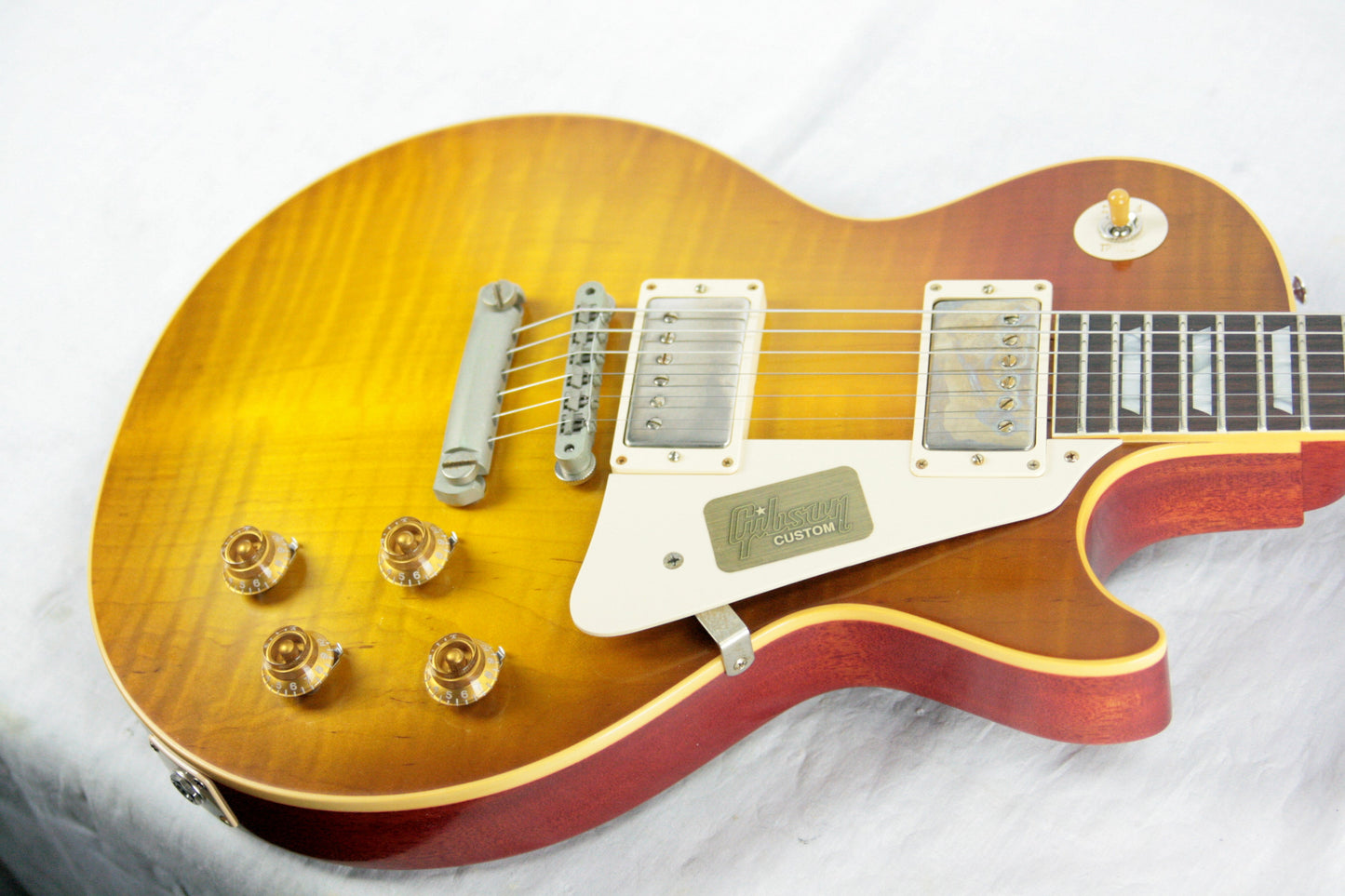 FLAMETOP 1958 Gibson Mark Knopfler VOS Les Paul Custom Shop Historic 58 R8 Lightweight! THE BEST!