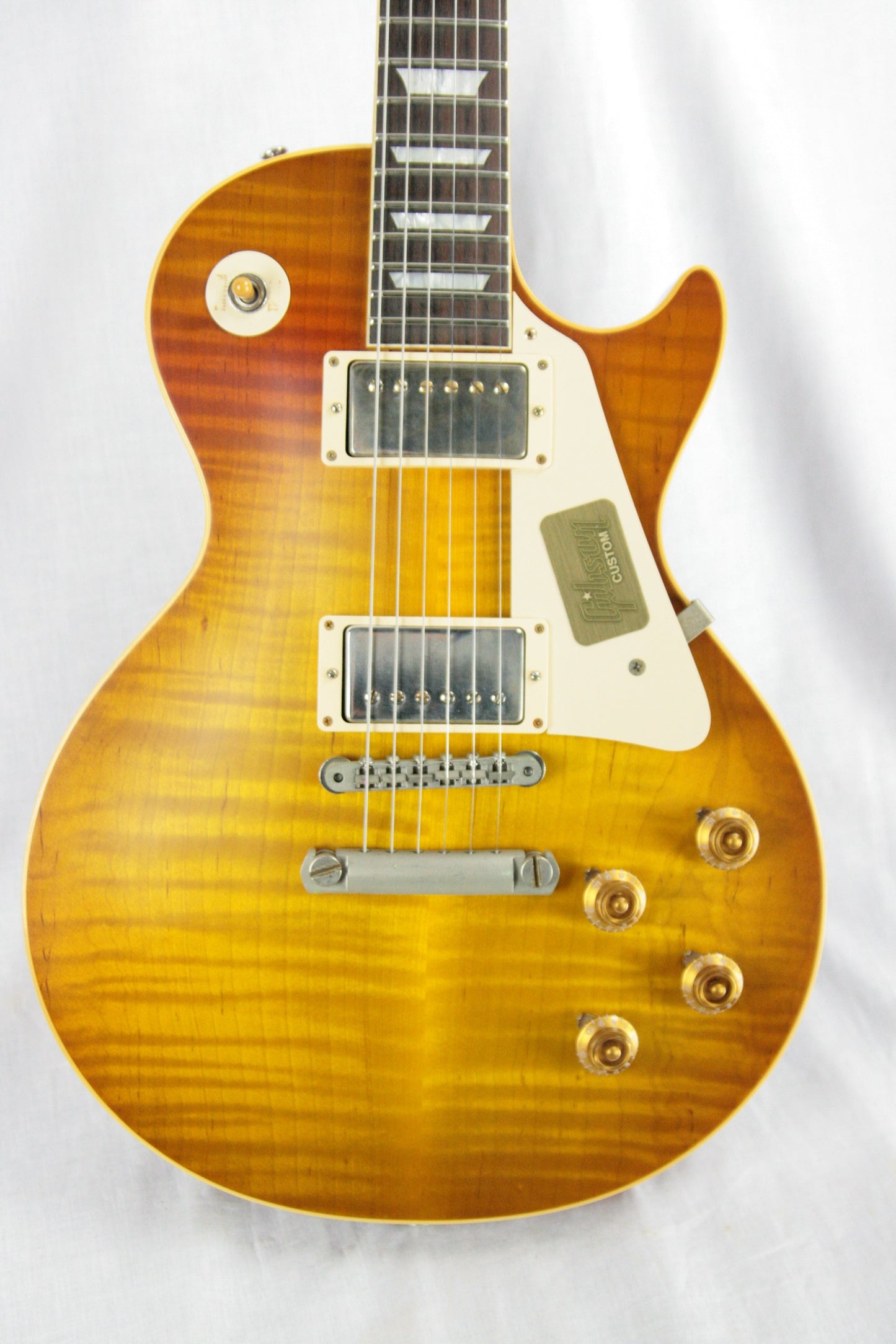 FLAMETOP 1958 Gibson Mark Knopfler VOS Les Paul Custom Shop Historic 58 R8 Lightweight! THE BEST!
