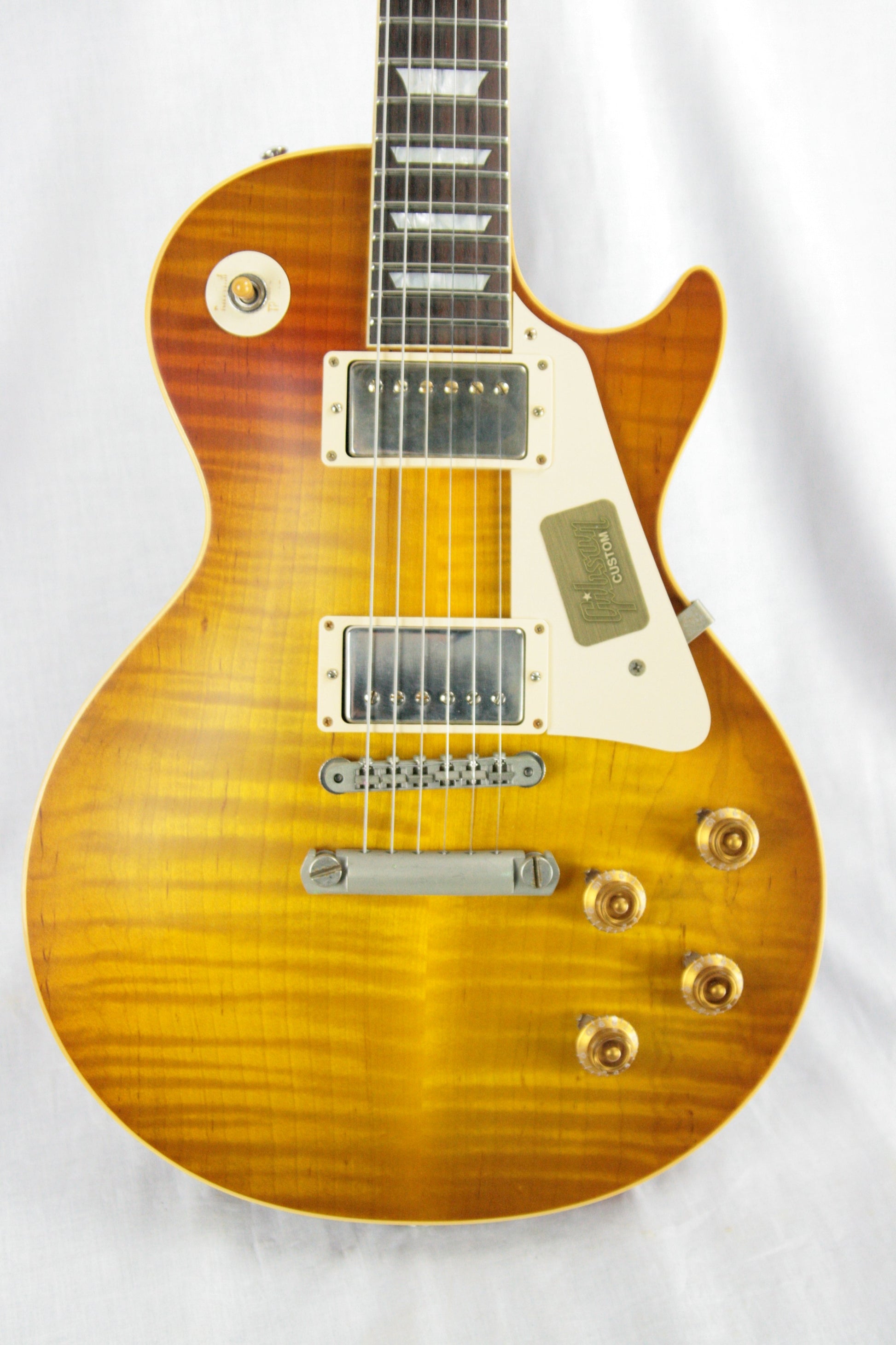 FLAMETOP 1958 Gibson Mark Knopfler VOS Les Paul Custom Shop Historic 58 R8 Lightweight! THE BEST!