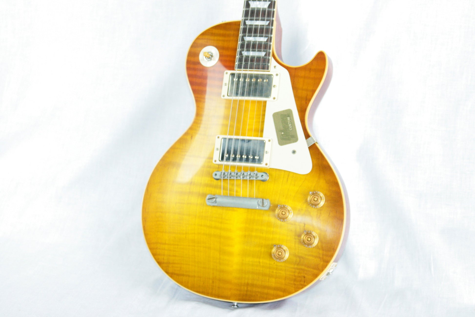 FLAMETOP 1958 Gibson Mark Knopfler VOS Les Paul Custom Shop Historic 58 R8 Lightweight! THE BEST!