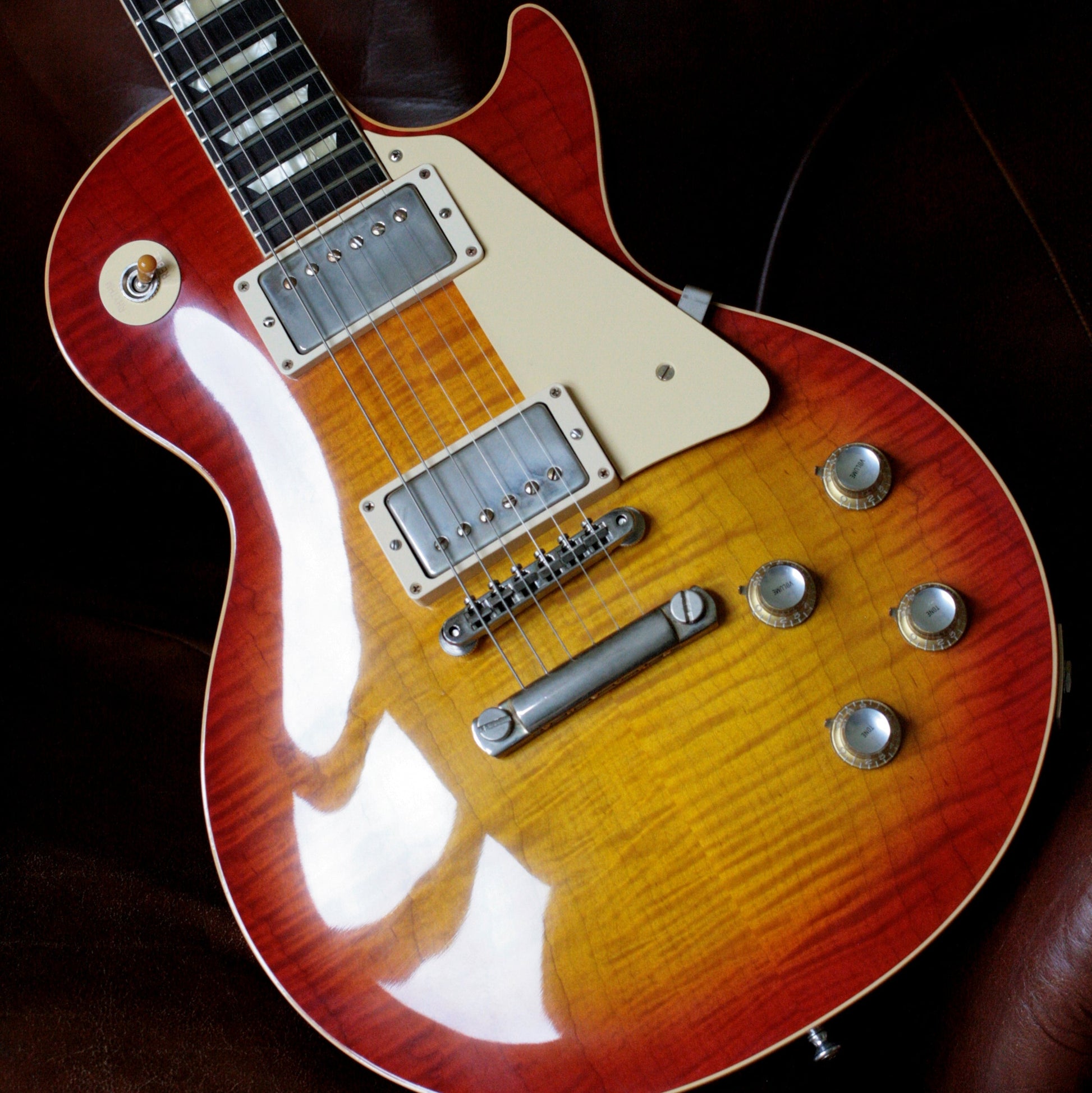 2019 Gibson 1960 Les Paul Historic '60 Reissue R0 Custom Shop Washed Cherry Sunburst