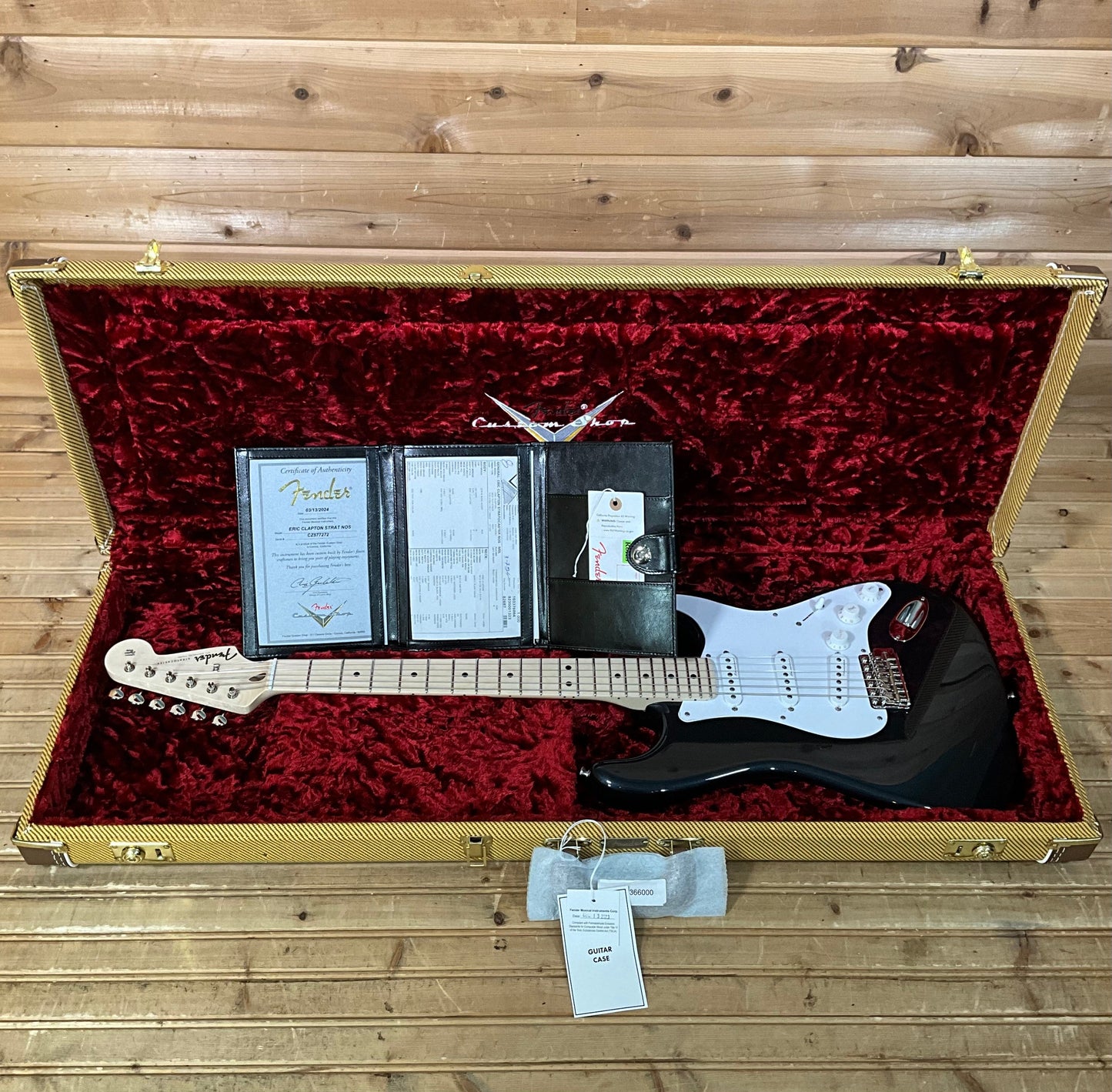 Fender Custom Shop Eric Clapton Signature Stratocaster Electric Guitar - Mercedes Blue