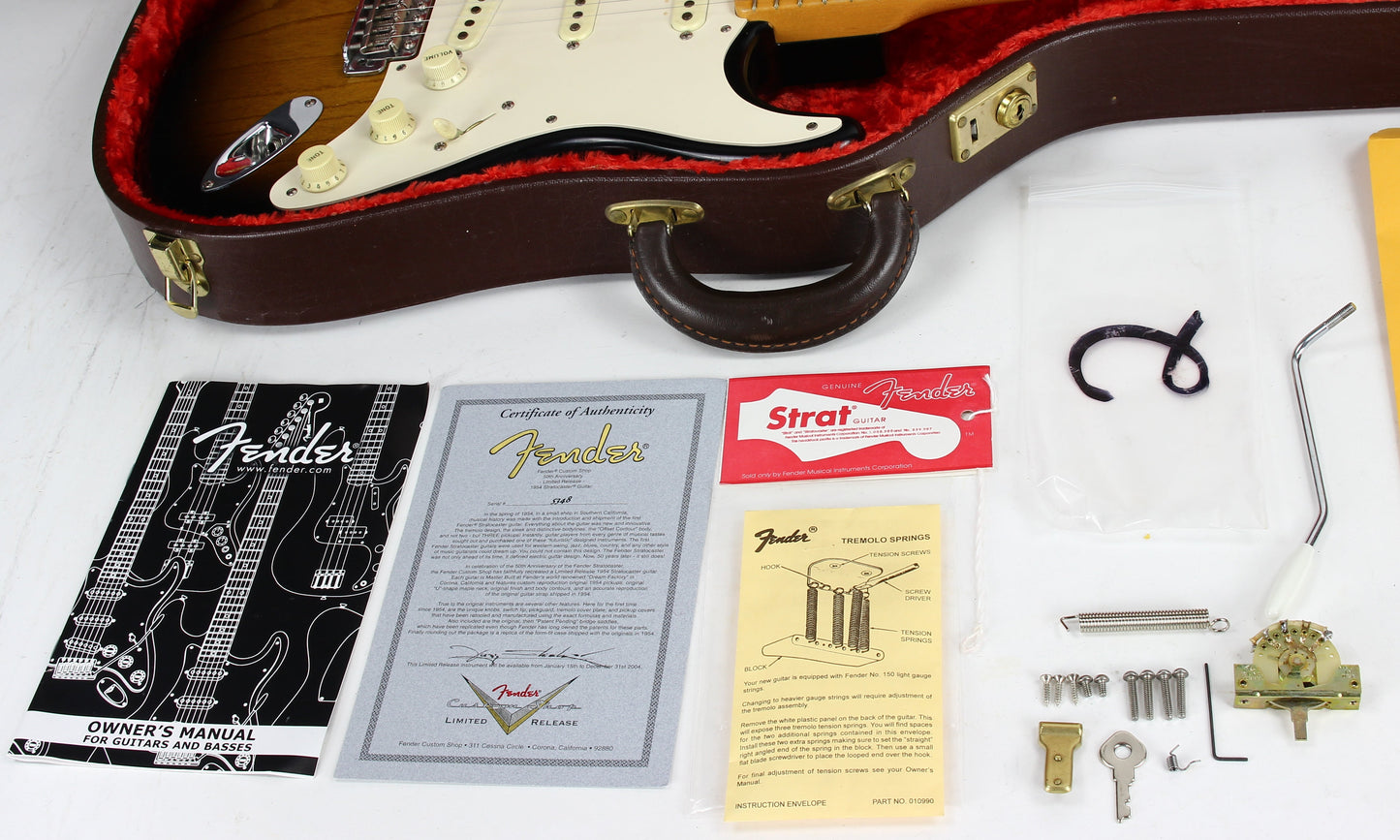 2004 Fender Masterbuilt '54 Stratocaster YURIY SHISHKOV 50th Anniversary Custom Shop Strat 1954