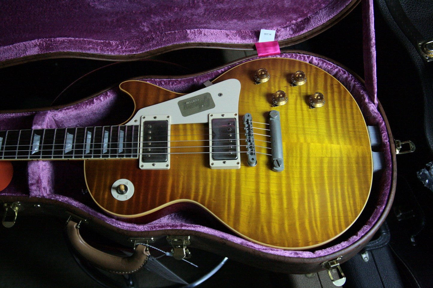 FLAMETOP 1958 Gibson Mark Knopfler VOS Les Paul Custom Shop Historic 58 R8 Lightweight! THE BEST!