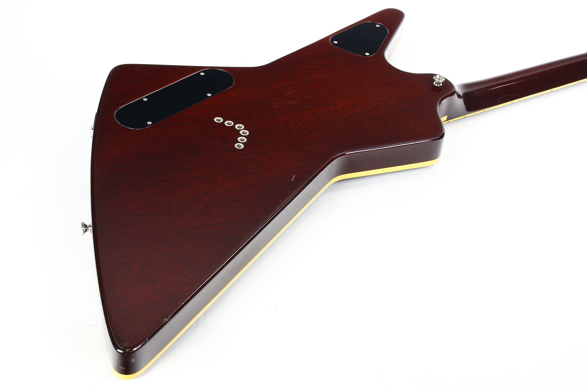 1982 Dean USA Z Standard Bound Explorer VINTAGE - Brazilia Burst Flametop DiMarzio Super Distortions