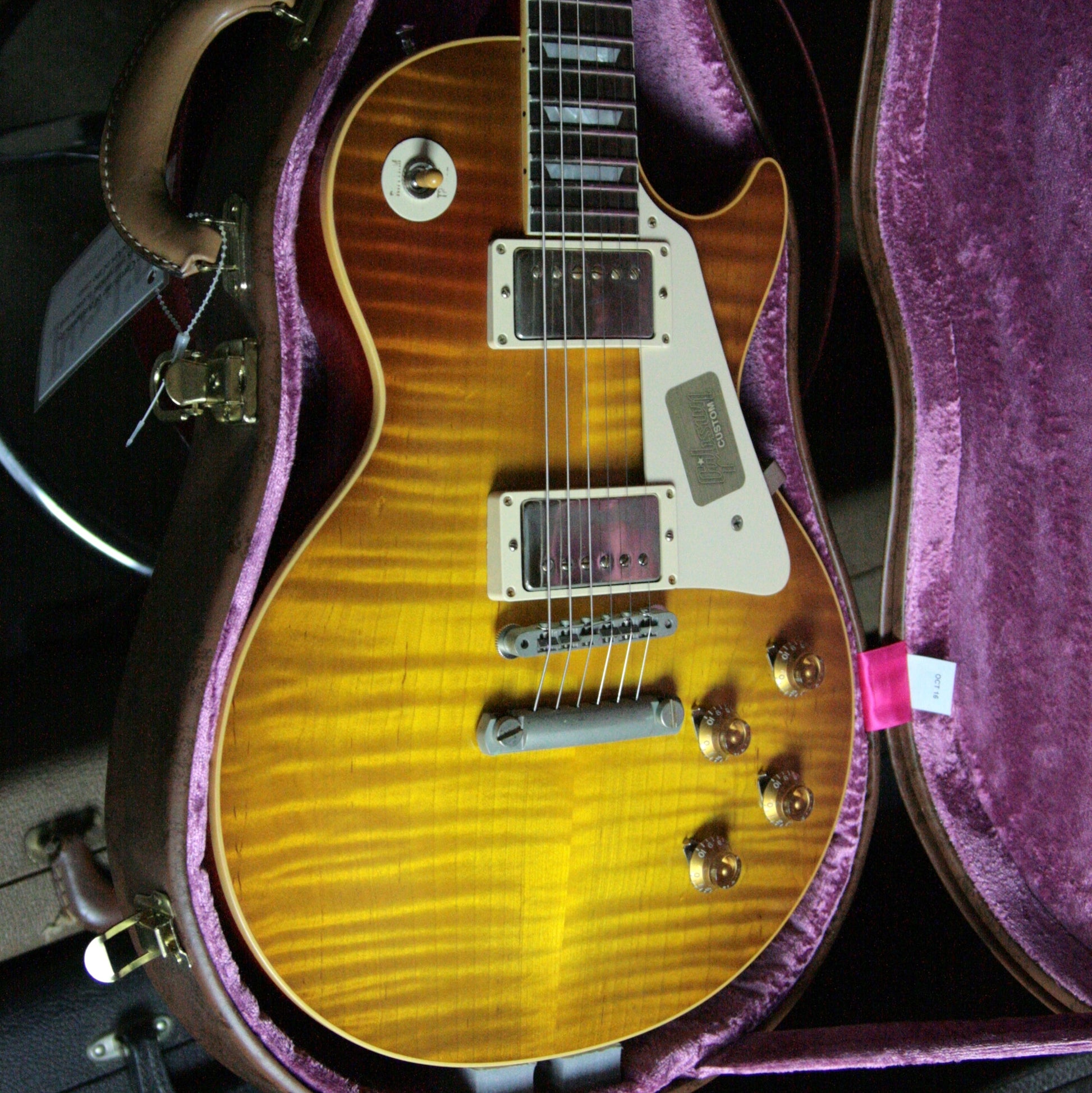 FLAMETOP 1958 Gibson Mark Knopfler VOS Les Paul Custom Shop Historic 58 R8 Lightweight! THE BEST!
