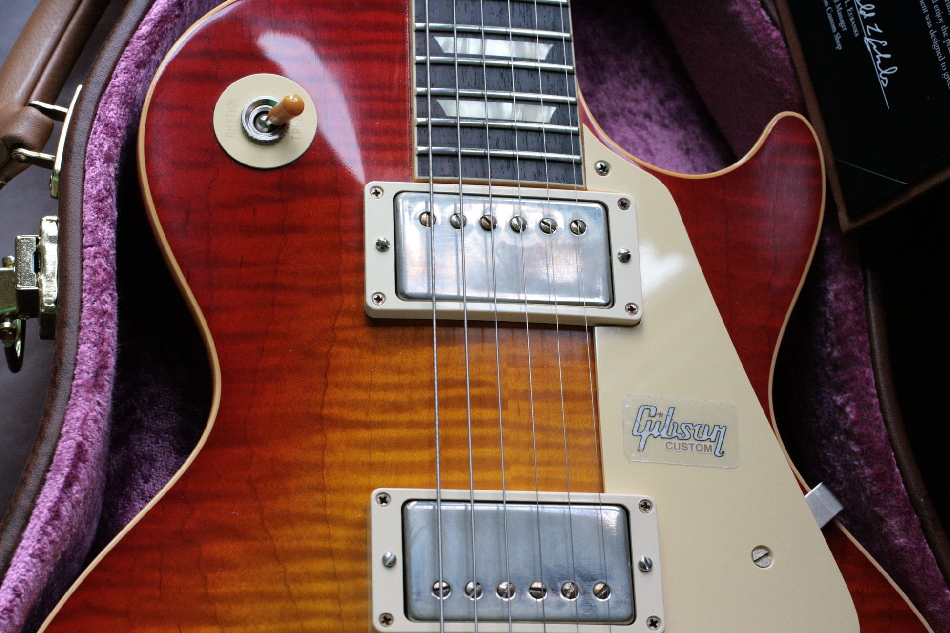 2019 Gibson 1960 Les Paul Historic '60 Reissue R0 Custom Shop Washed Cherry Sunburst