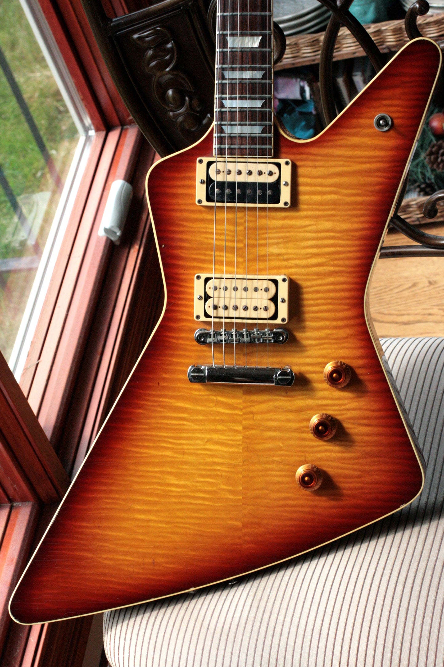 1979 Hamer Standard Bound and Crowned 4-Digit Explorer Sunburst '59 USA Vintage