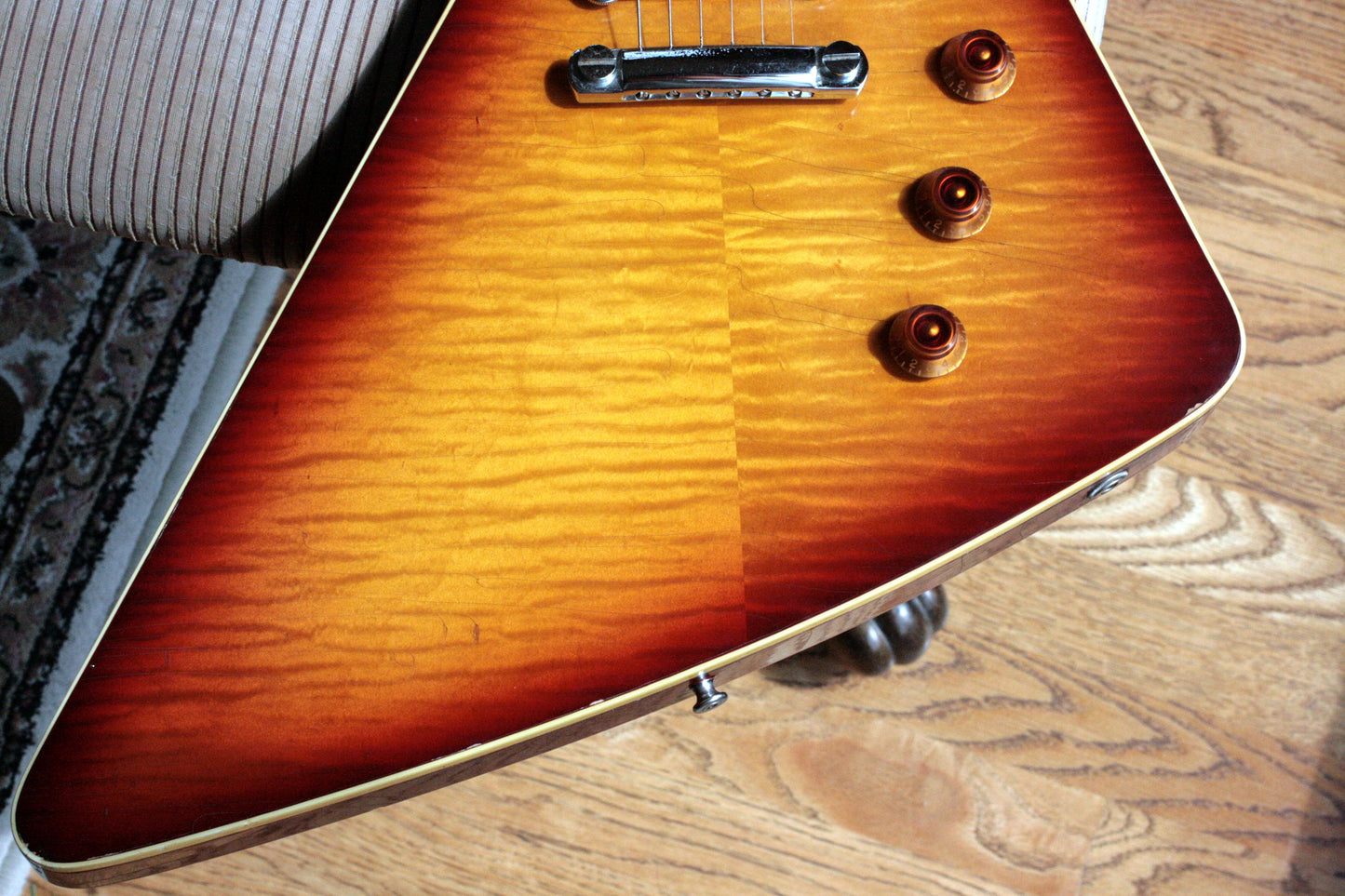 1979 Hamer Standard Bound and Crowned 4-Digit Explorer Sunburst '59 USA Vintage
