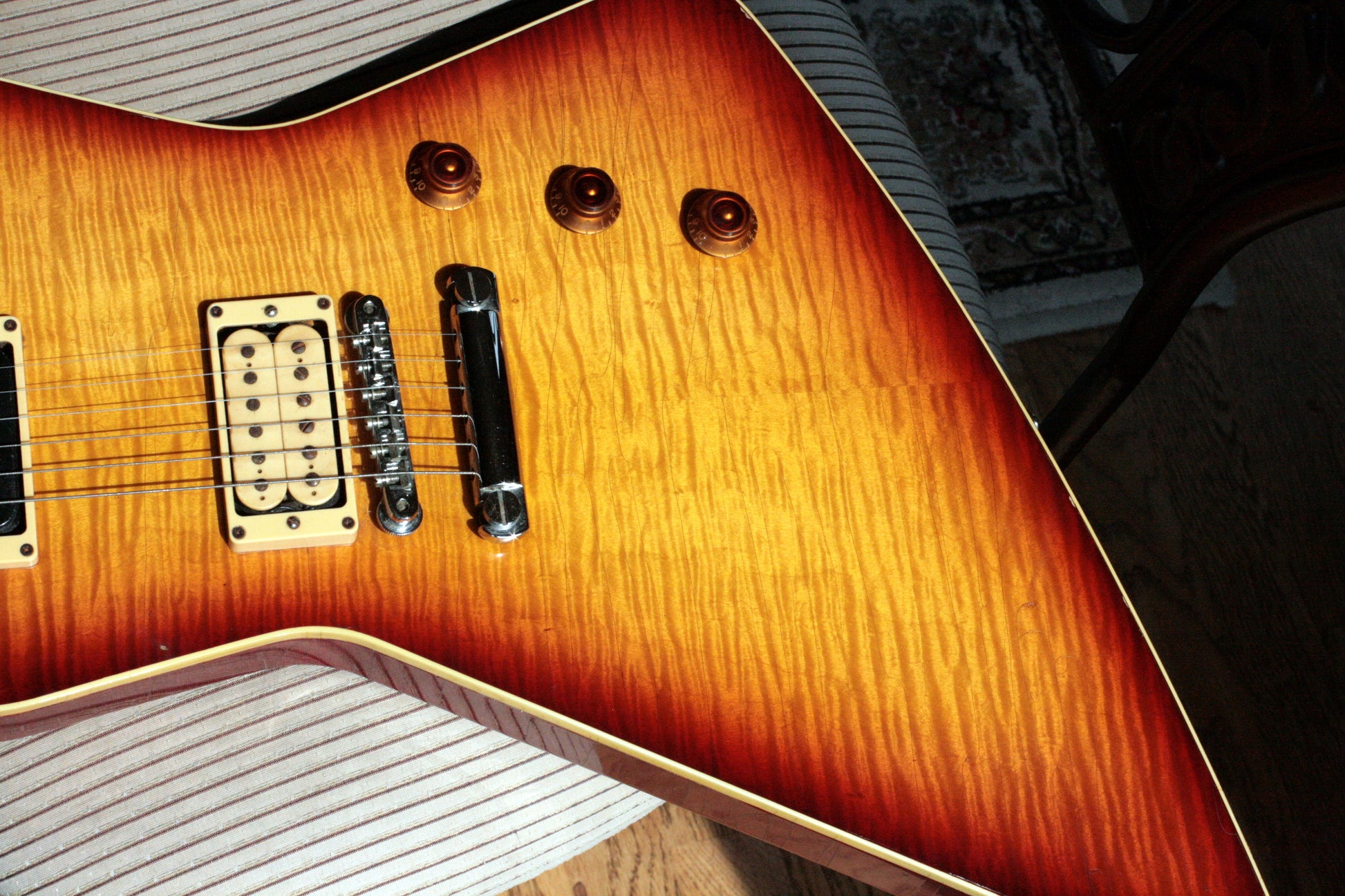 1979 Hamer Standard Bound and Crowned 4-Digit Explorer Sunburst '59 USA Vintage