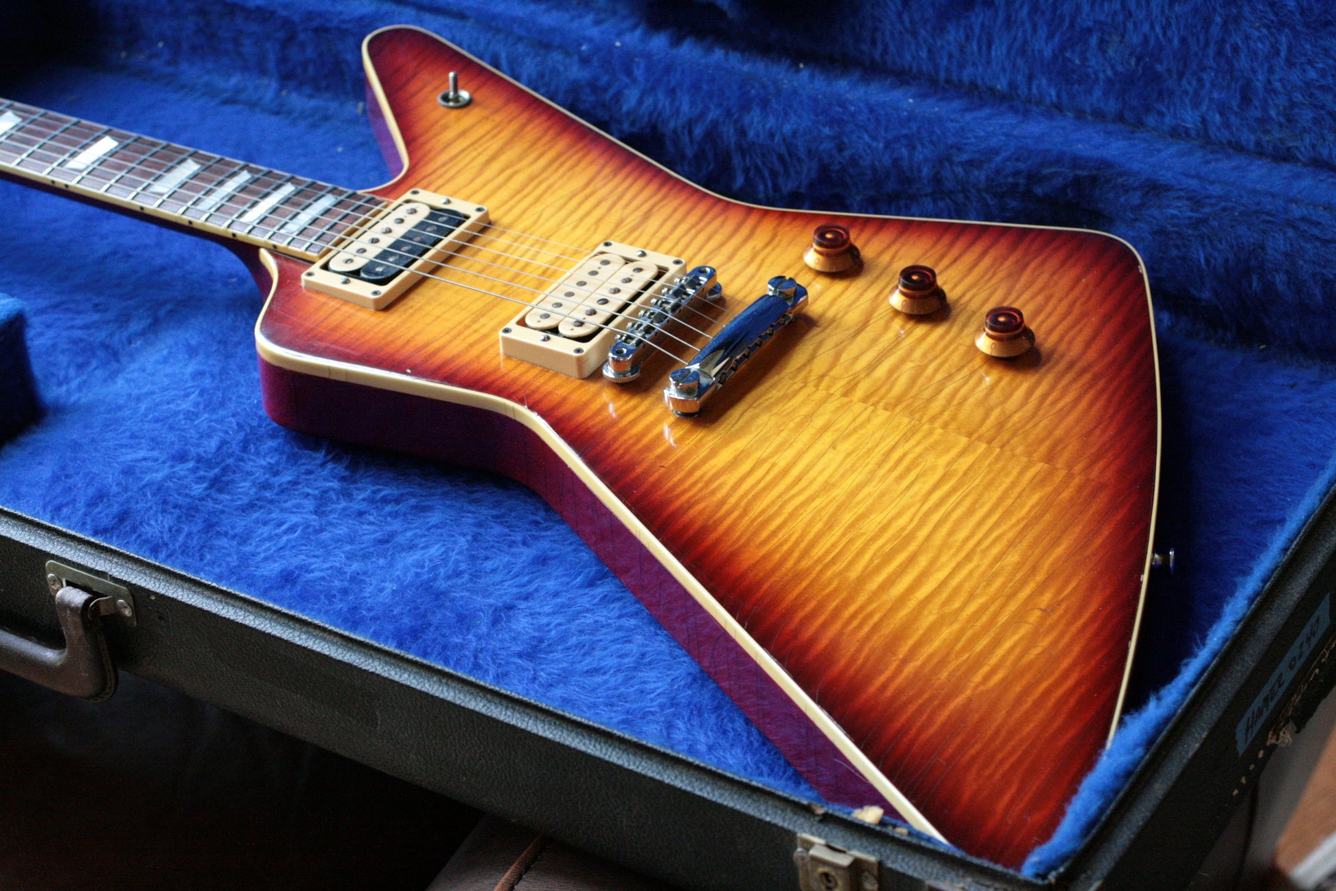 1979 Hamer Standard Bound and Crowned 4-Digit Explorer Sunburst '59 USA Vintage