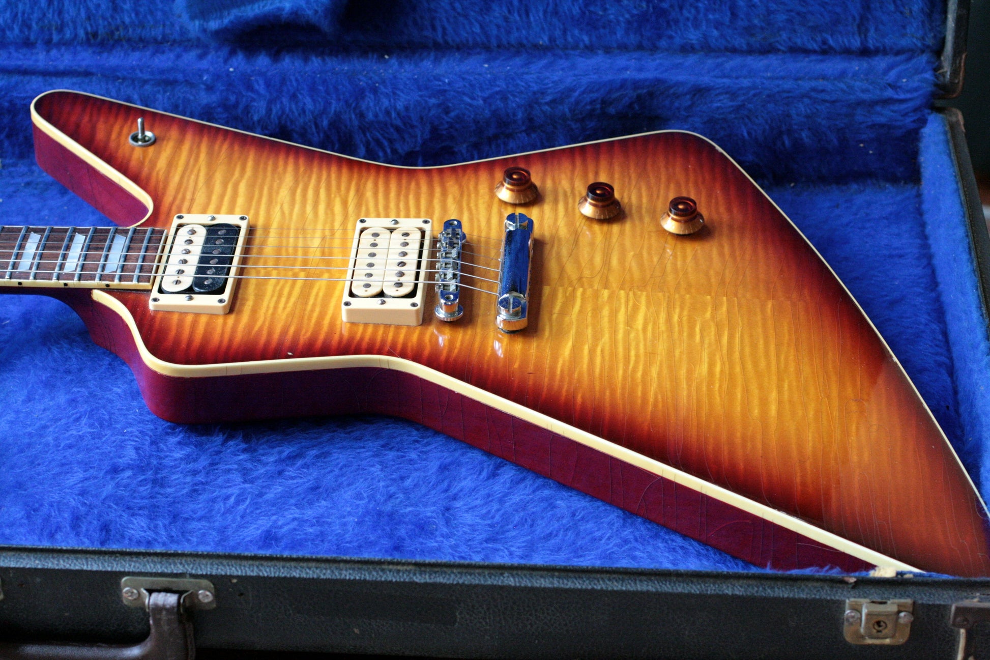 1979 Hamer Standard Bound and Crowned 4-Digit Explorer Sunburst '59 USA Vintage