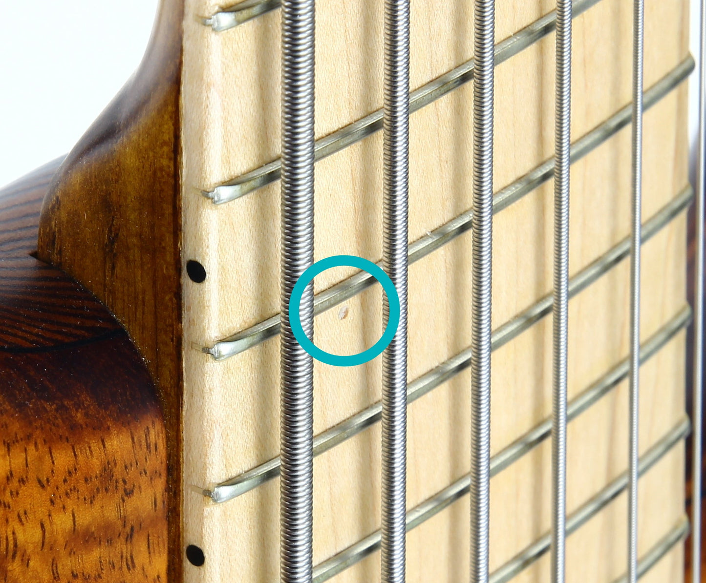 MTD USA 635-24 Michael Tobias Designs 6-String Bass - Brazilian Satinwood Top, Highly Figured