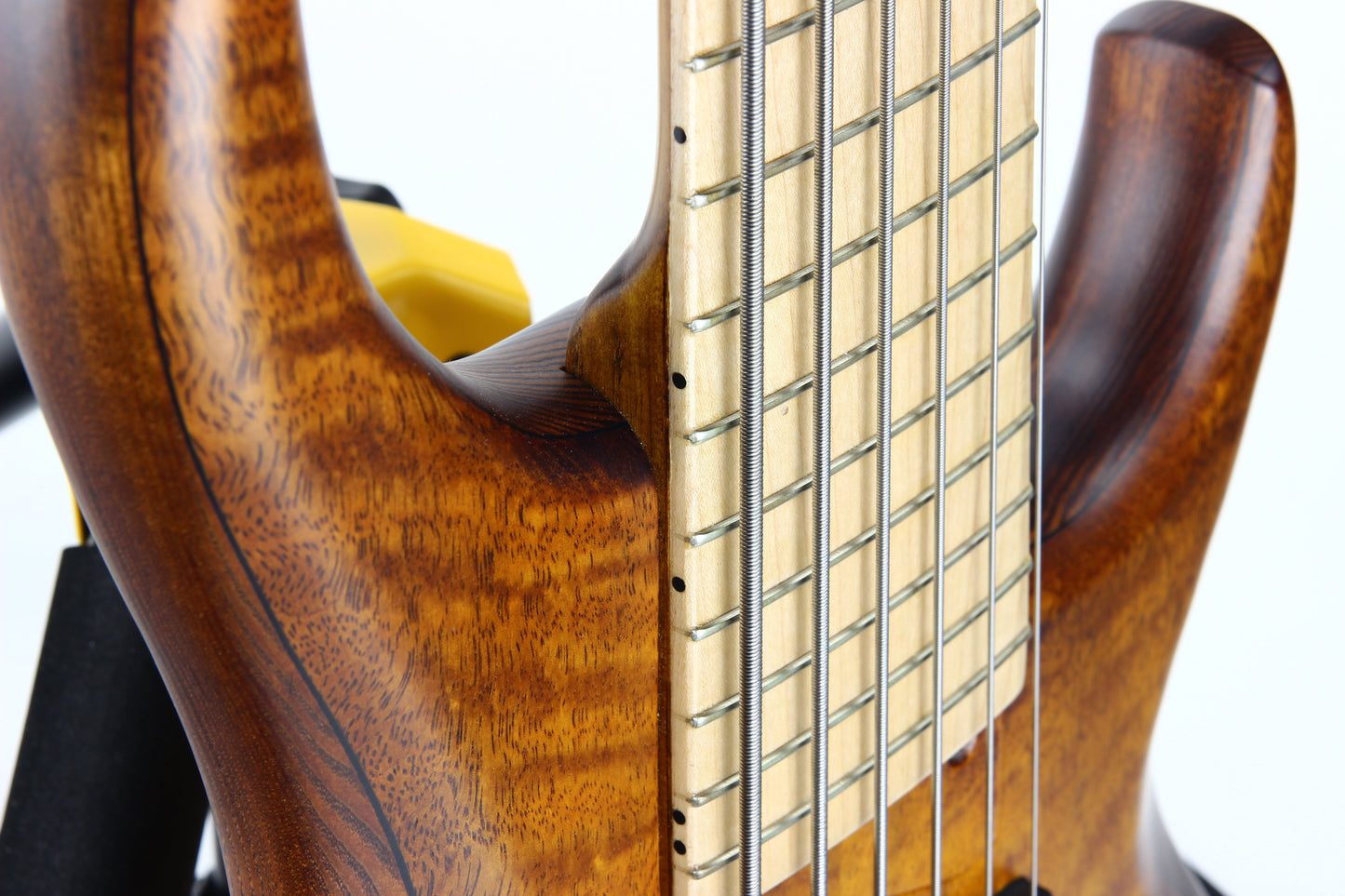 MTD USA 635-24 Michael Tobias Designs 6-String Bass - Brazilian Satinwood Top, Highly Figured