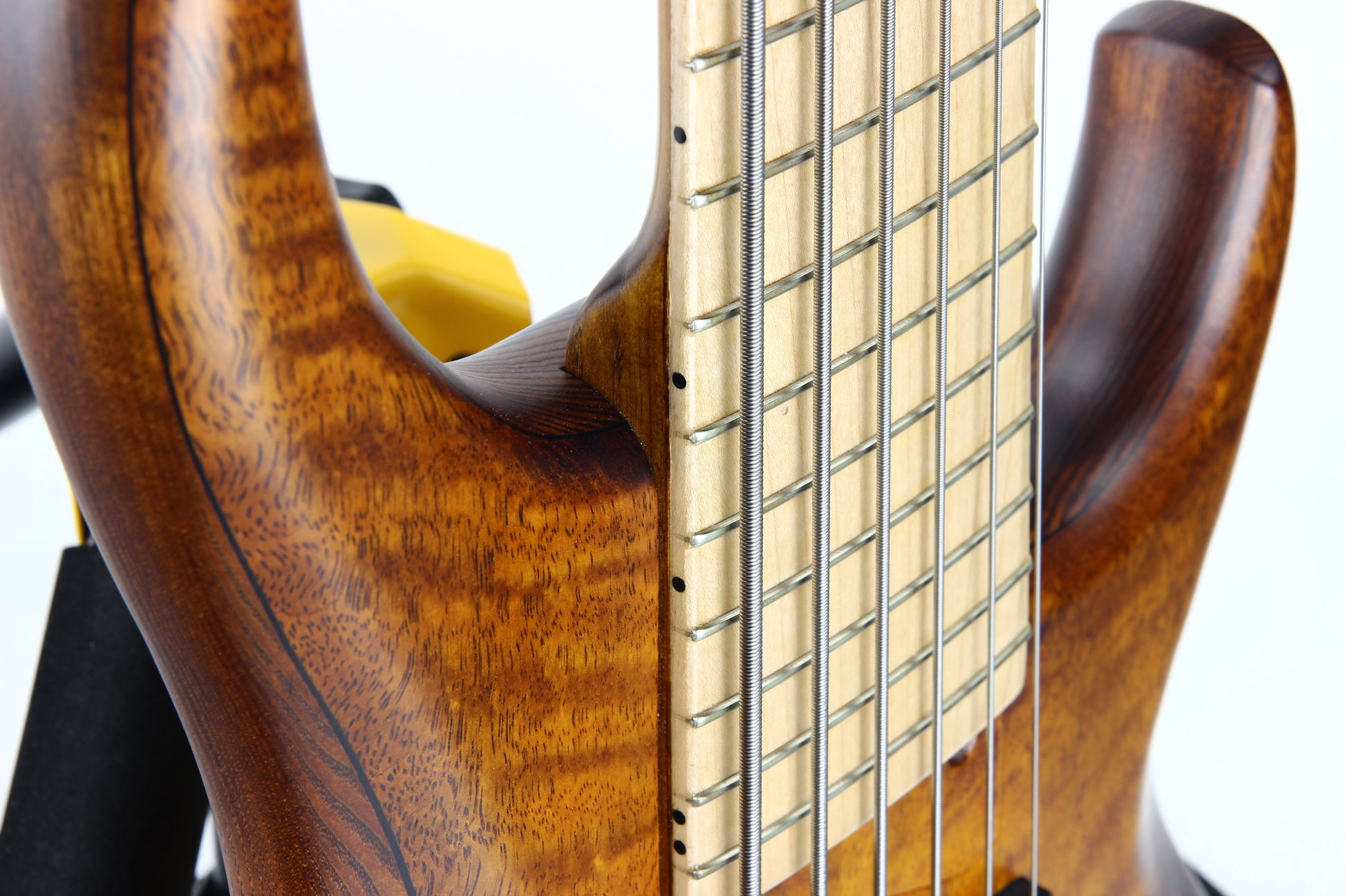 MTD USA 635-24 Michael Tobias Designs 6-String Bass - Brazilian Satinwood Top, Highly Figured