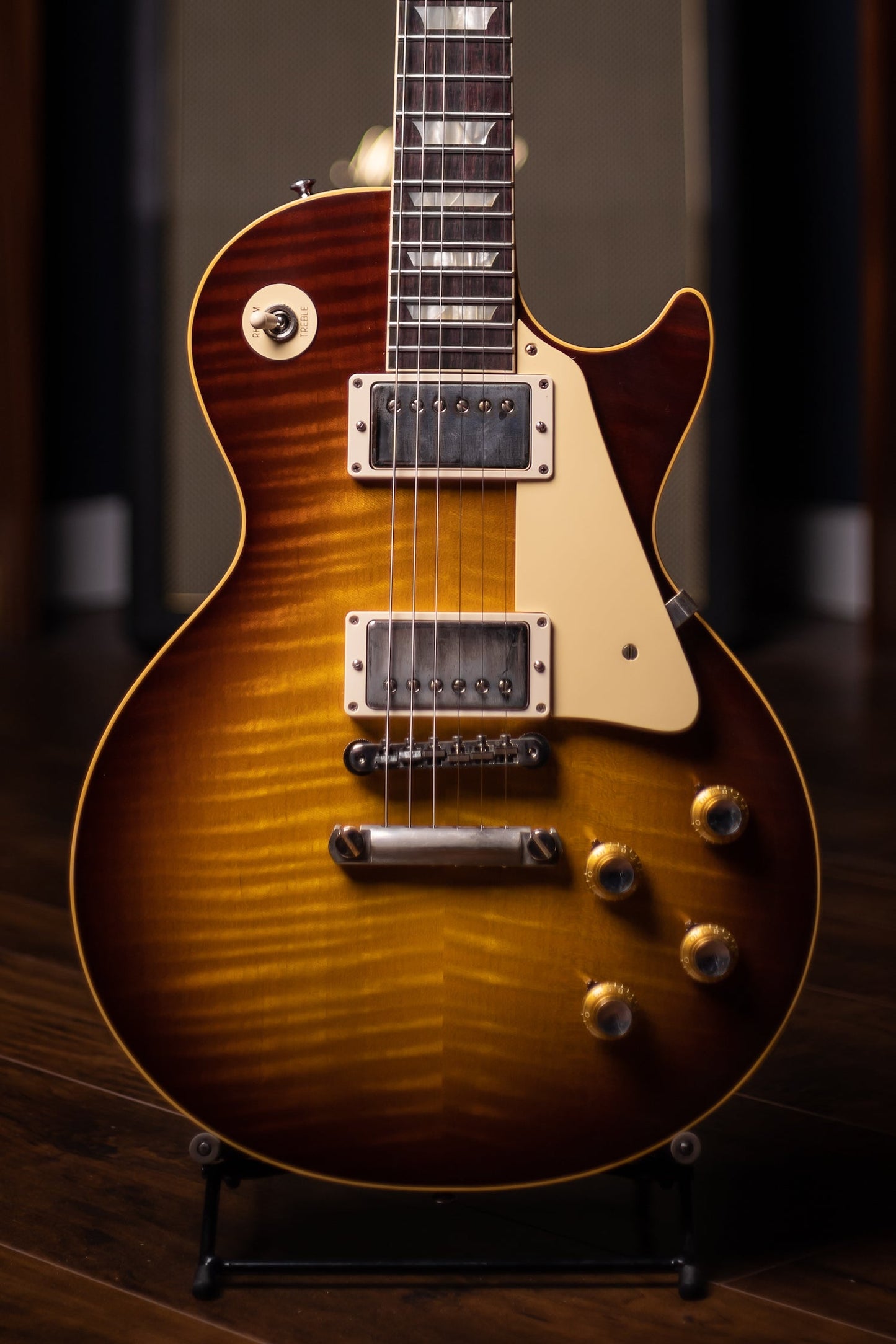 Gibson Custom Shop 1960 Les Paul Standard Reissue Electric Guitar - VOS Iced Tea Burst