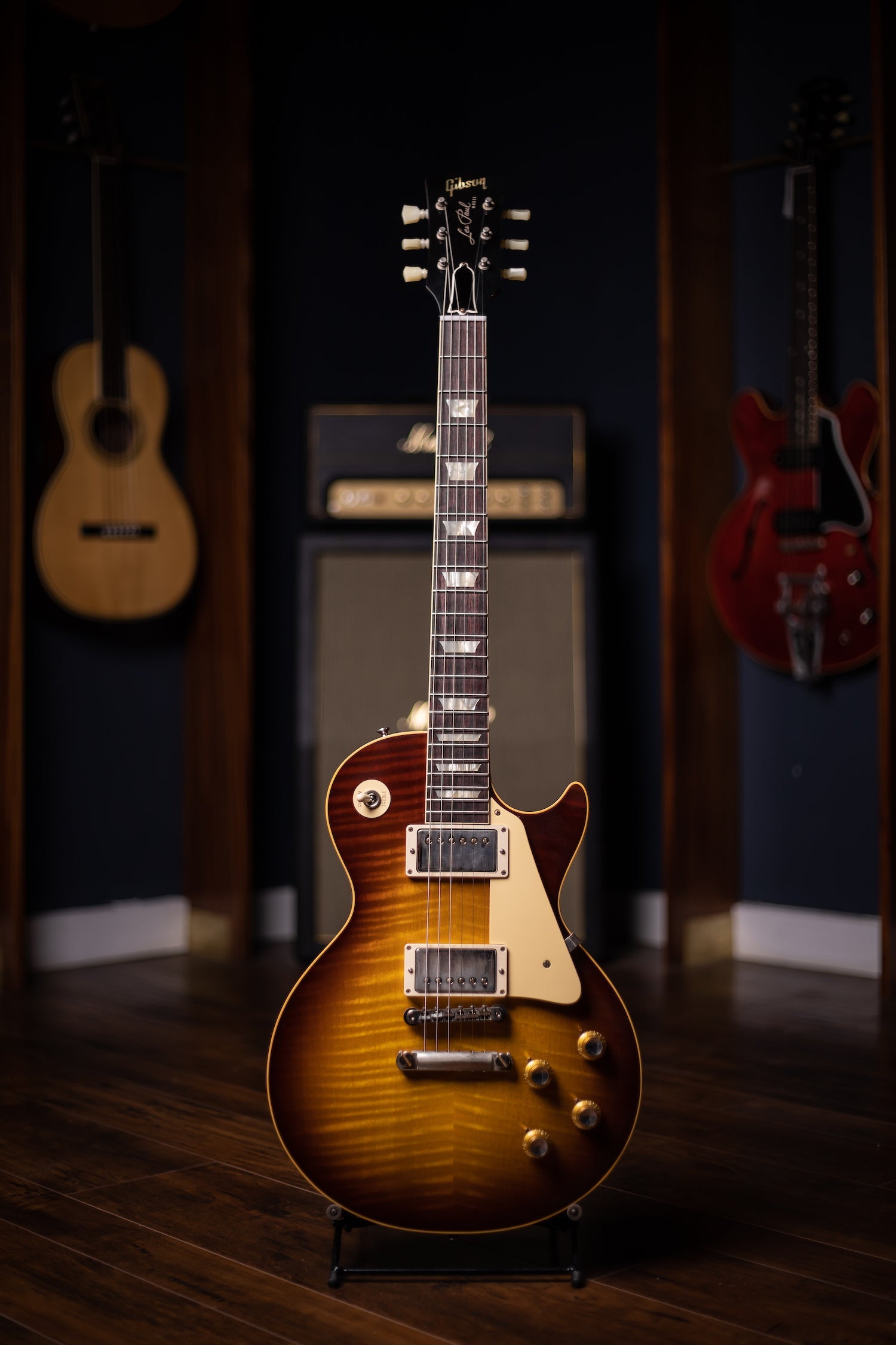 Gibson Custom Shop 1960 Les Paul Standard Reissue Electric Guitar - VOS Iced Tea Burst