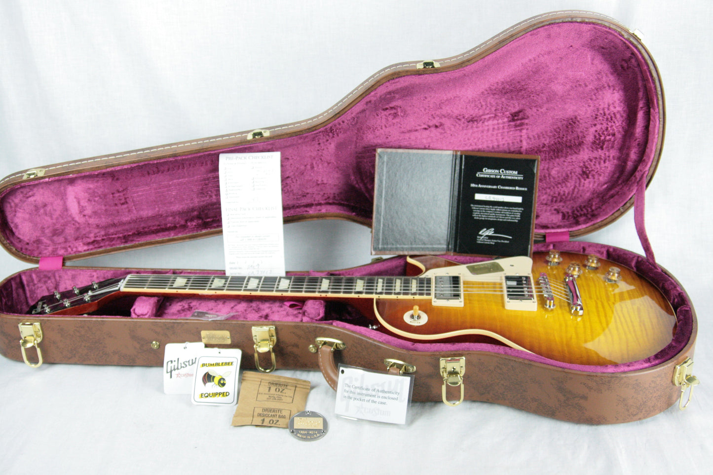 1959 Gibson Les Paul Chambered Custom Shop Historic 59 R9 Lightweight! 2014