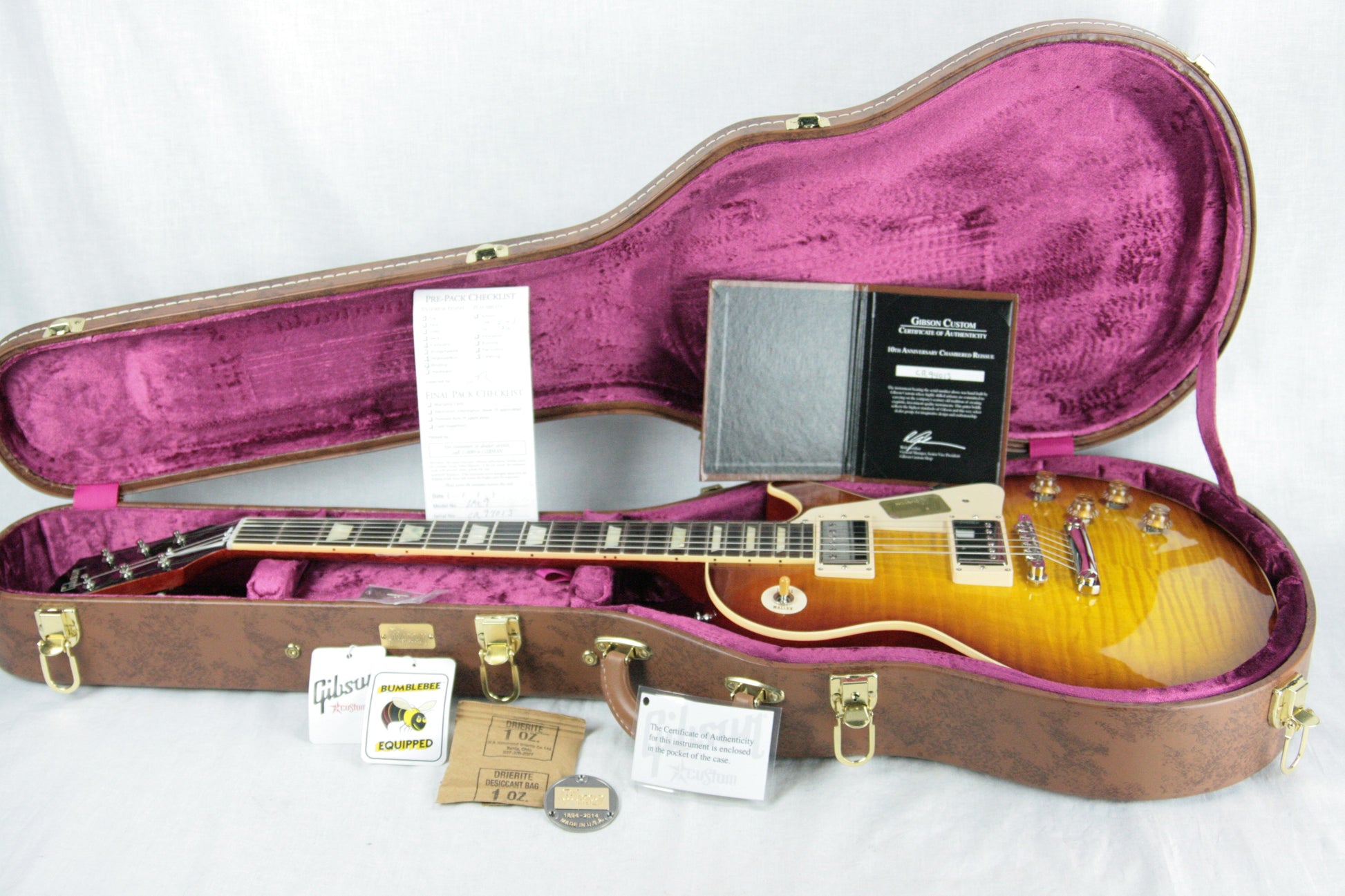 1959 Gibson Les Paul Chambered Custom Shop Historic 59 R9 Lightweight! 2014