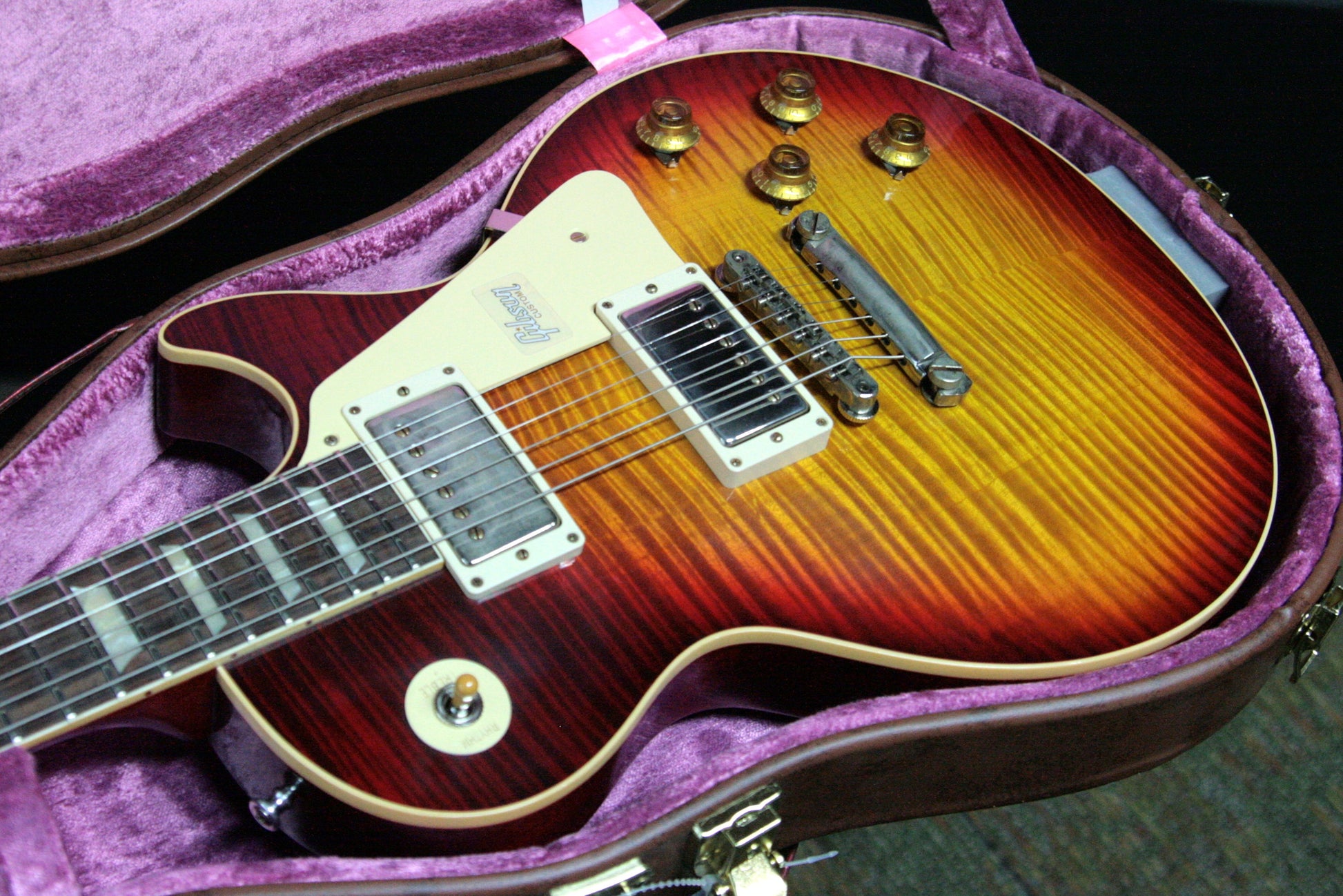 2019 Gibson 1959 Les Paul 60TH ANNIVERSARY Historic Reissue R9 59 Custom Shop Factory Burst!