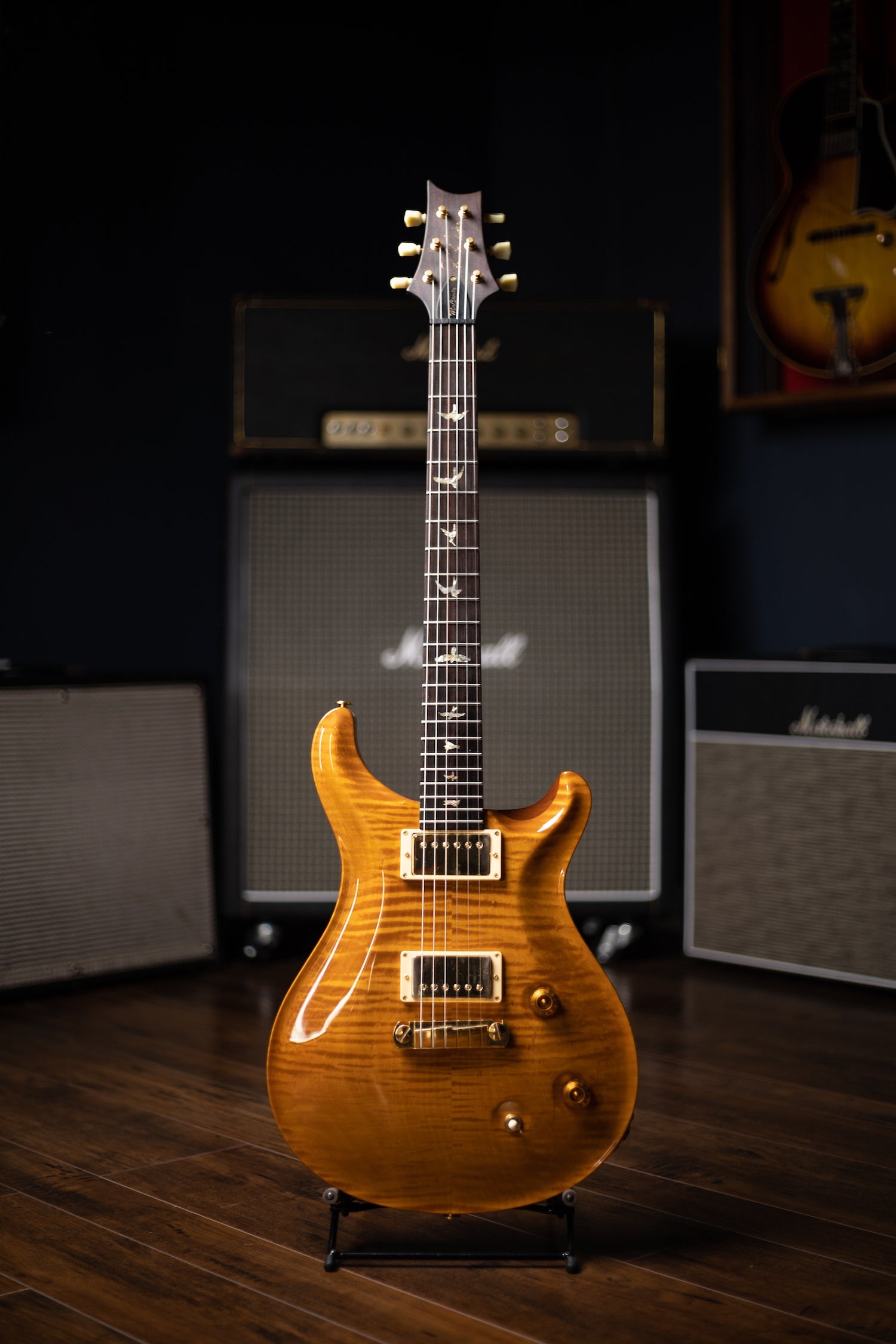 1999 PRS McCarty Brazilian Rosewood Limited 10 Top #13 of 250 Electric Guitar - Amber