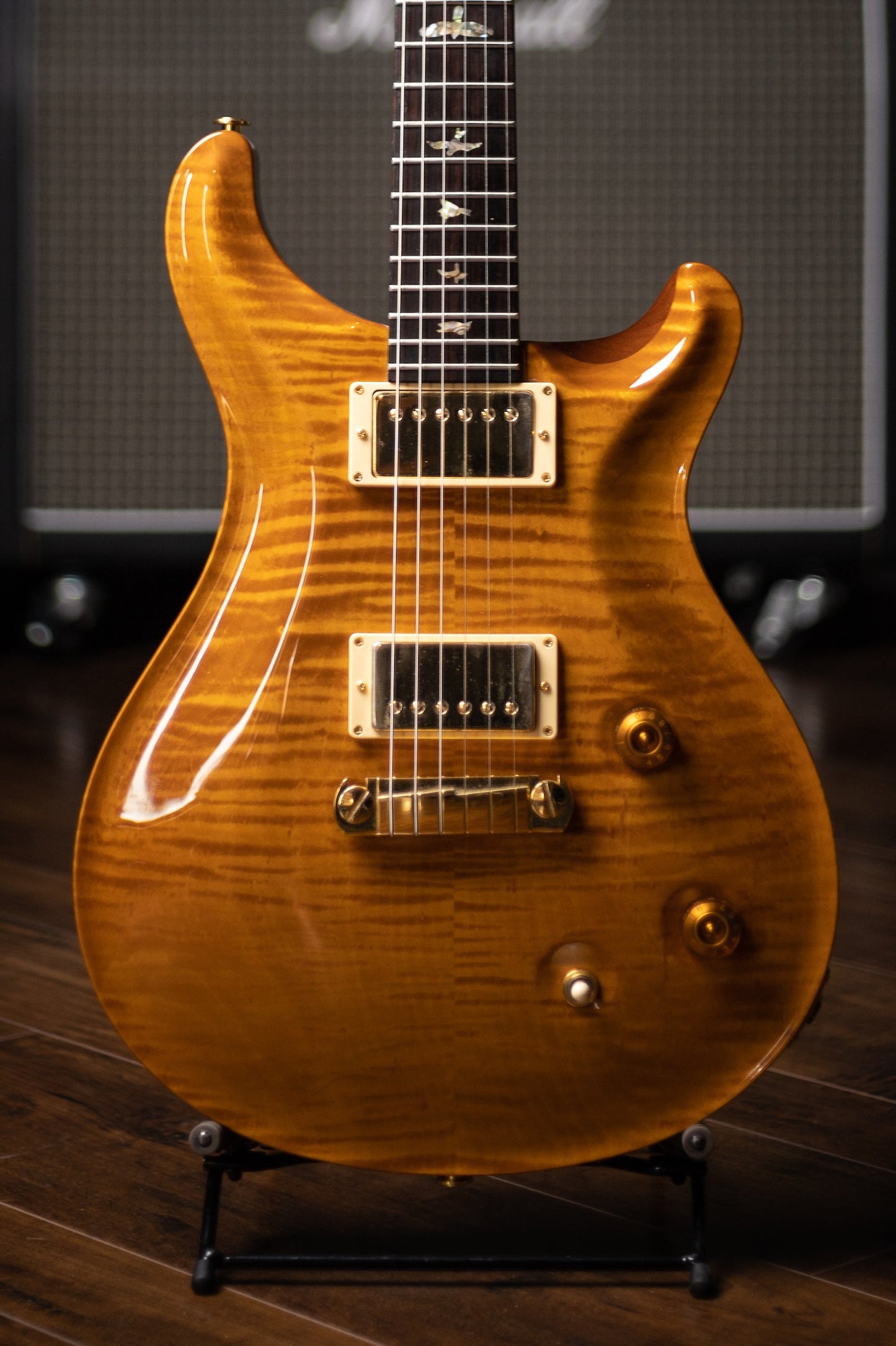1999 PRS McCarty Brazilian Rosewood Limited 10 Top #13 of 250 Electric Guitar - Amber