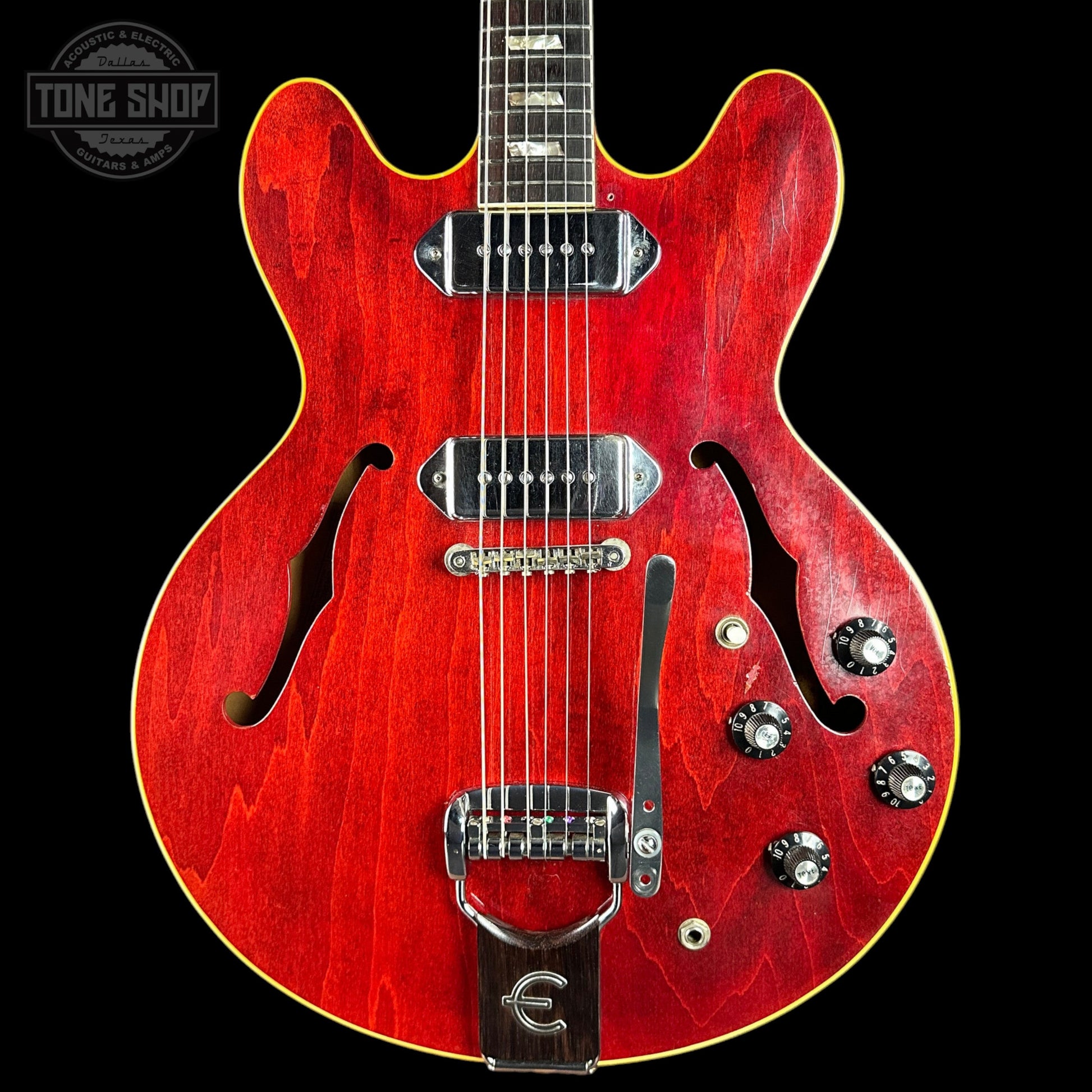 Vintage 1967 Epiphone E230TD Casino Cherry (Long Neck)  w/non-OHSC TSU24509