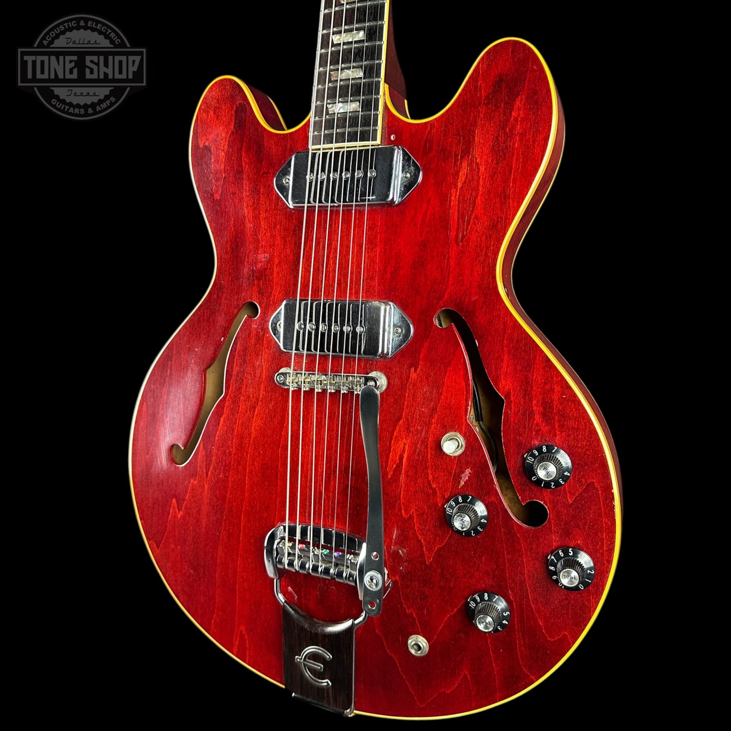 Vintage 1967 Epiphone E230TD Casino Cherry (Long Neck)  w/non-OHSC TSU24509