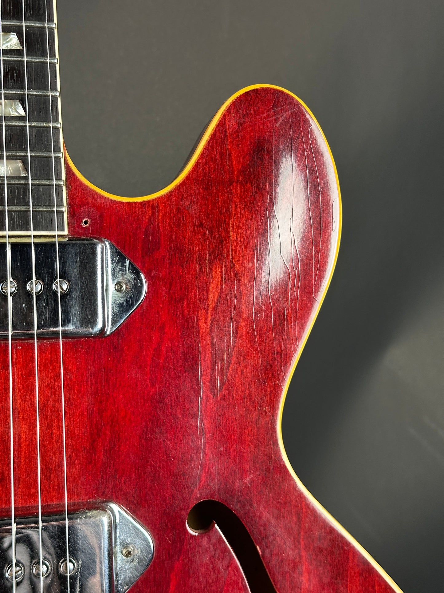 Vintage 1967 Epiphone E230TD Casino Cherry (Long Neck)  w/non-OHSC TSU24509