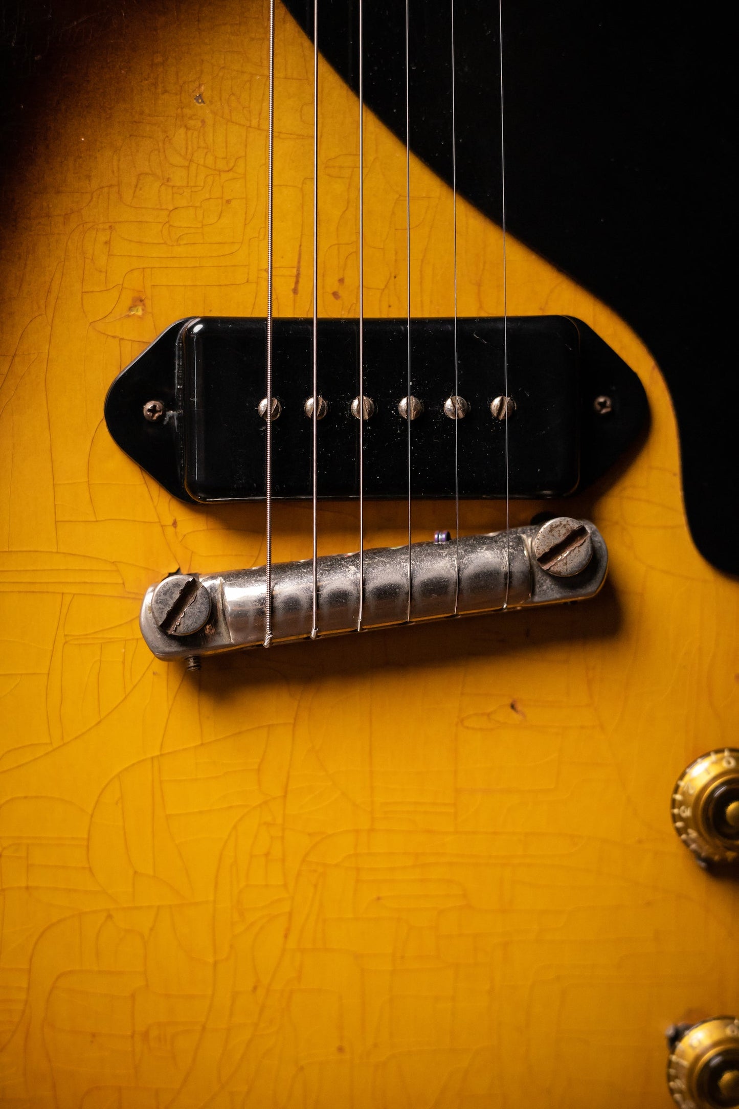 1955 Gibson Les Paul Jr Electric Guitar - Sunburst