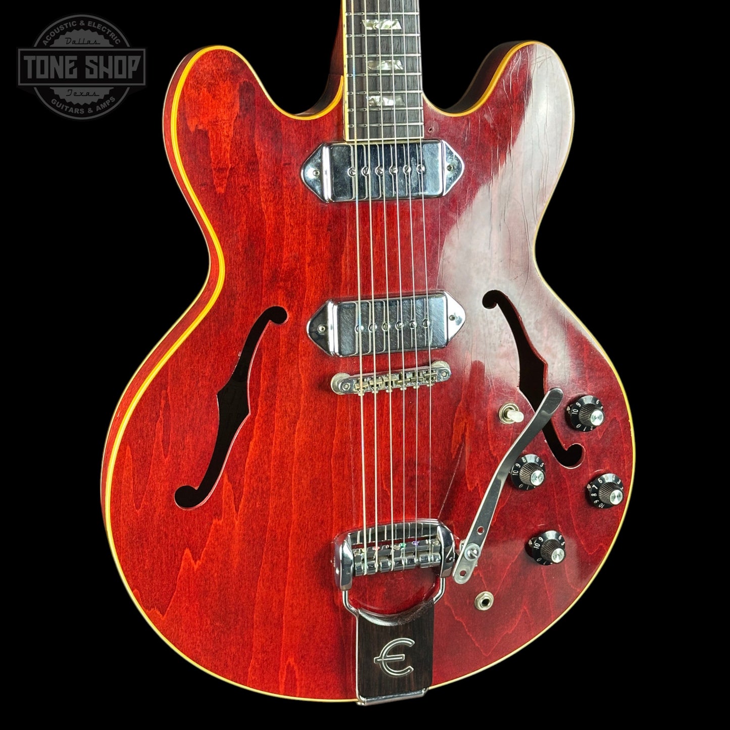Vintage 1967 Epiphone E230TD Casino Cherry (Long Neck)  w/non-OHSC TSU24509