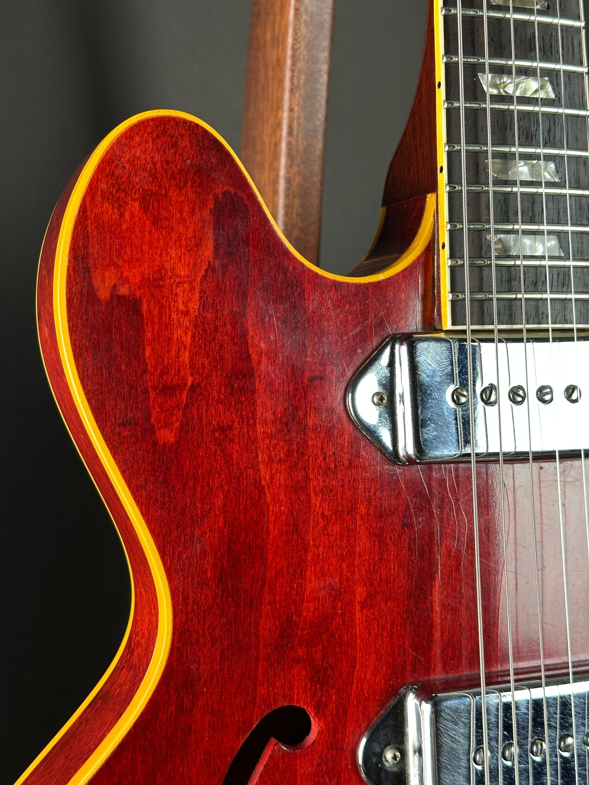 Vintage 1967 Epiphone E230TD Casino Cherry (Long Neck)  w/non-OHSC TSU24509
