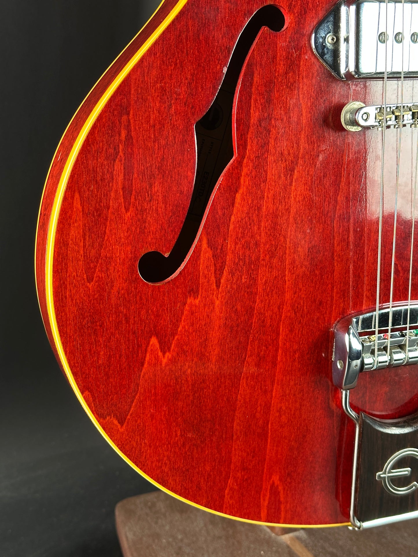 Vintage 1967 Epiphone E230TD Casino Cherry (Long Neck)  w/non-OHSC TSU24509
