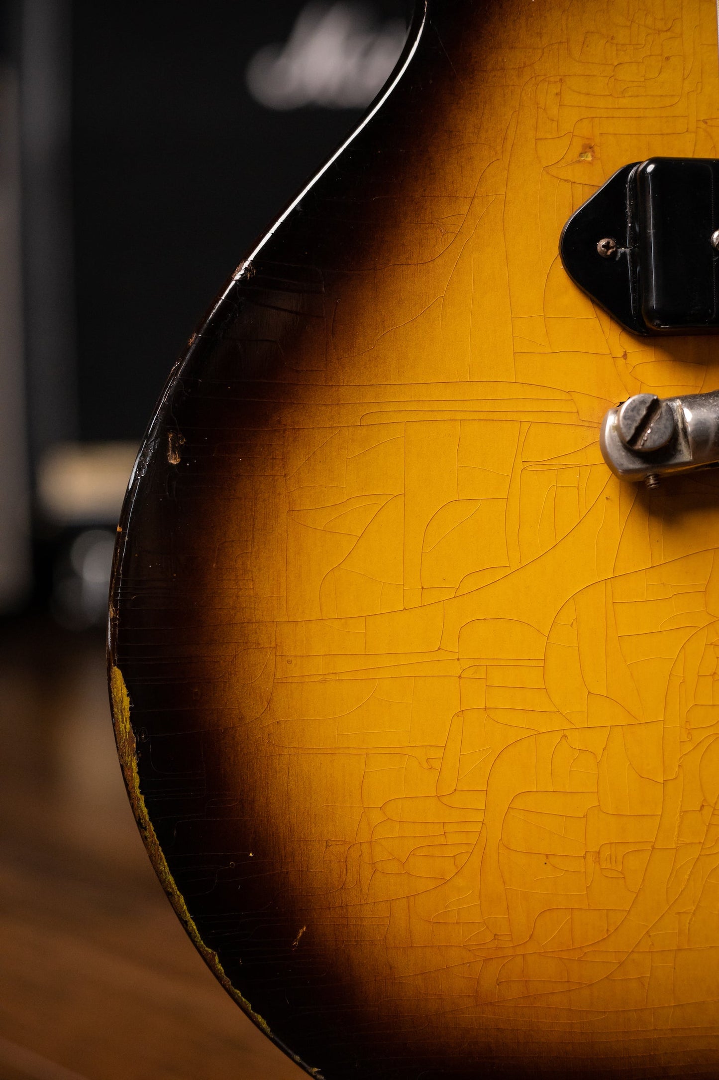 1955 Gibson Les Paul Jr Electric Guitar - Sunburst